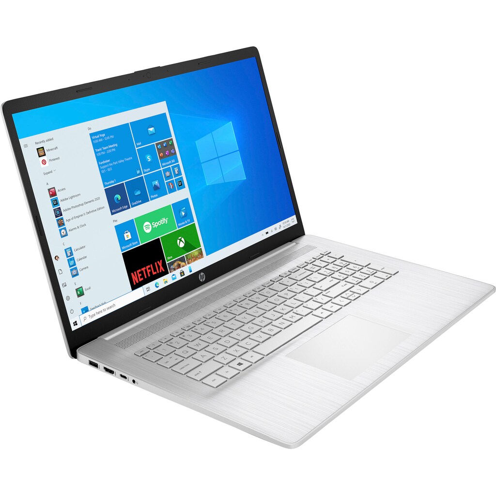 HP Notebook »17-cn0077ng«, 43,9 cm, / 17,3 Zoll, Intel, Core i7, GeForce MX450, 512 GB SSD