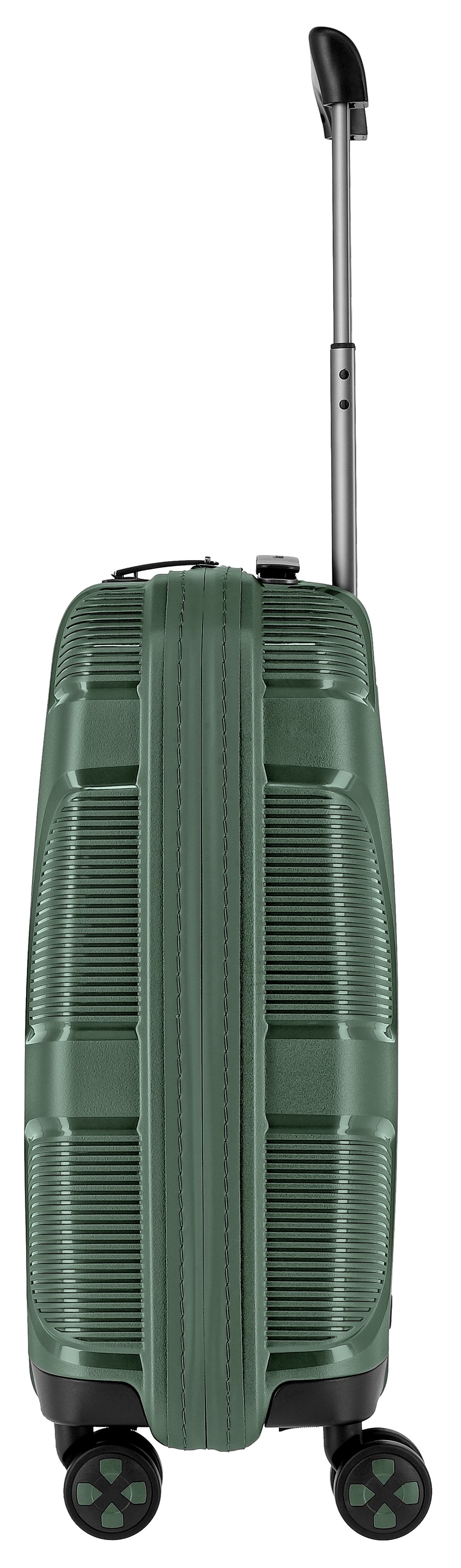 IMPACKT Hartschalen-Trolley »IP1, verschiedene Größen und Farben«, 4 Rollen, Hartschalen-Koffer vegan Koffer Reisegepäck USB-Port TSA Zahlenschloss