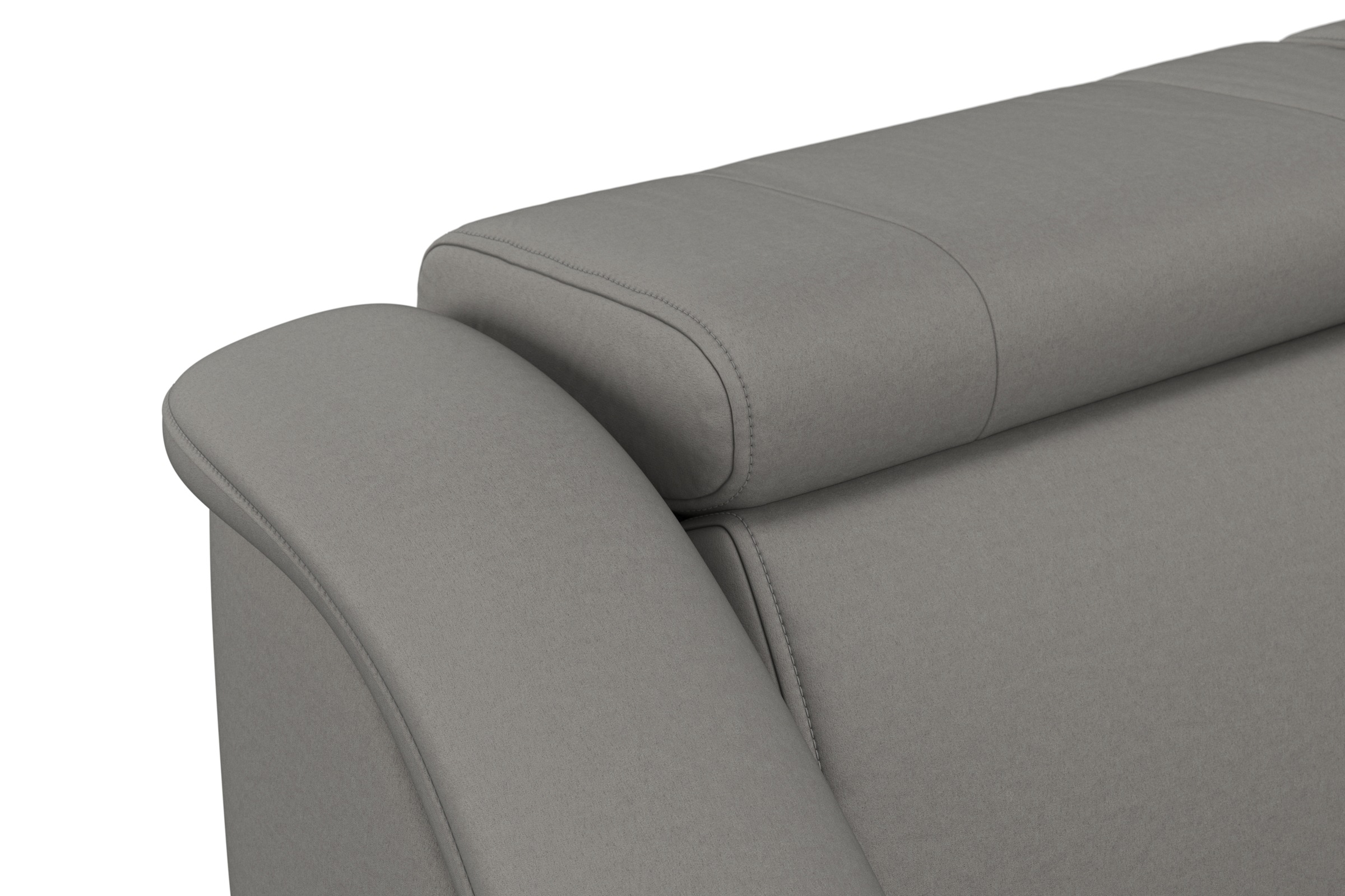 sit&more Ecksofa »Freetown L-Form«, inklusive Kopfteilverstellung und komfortablem Federkern
