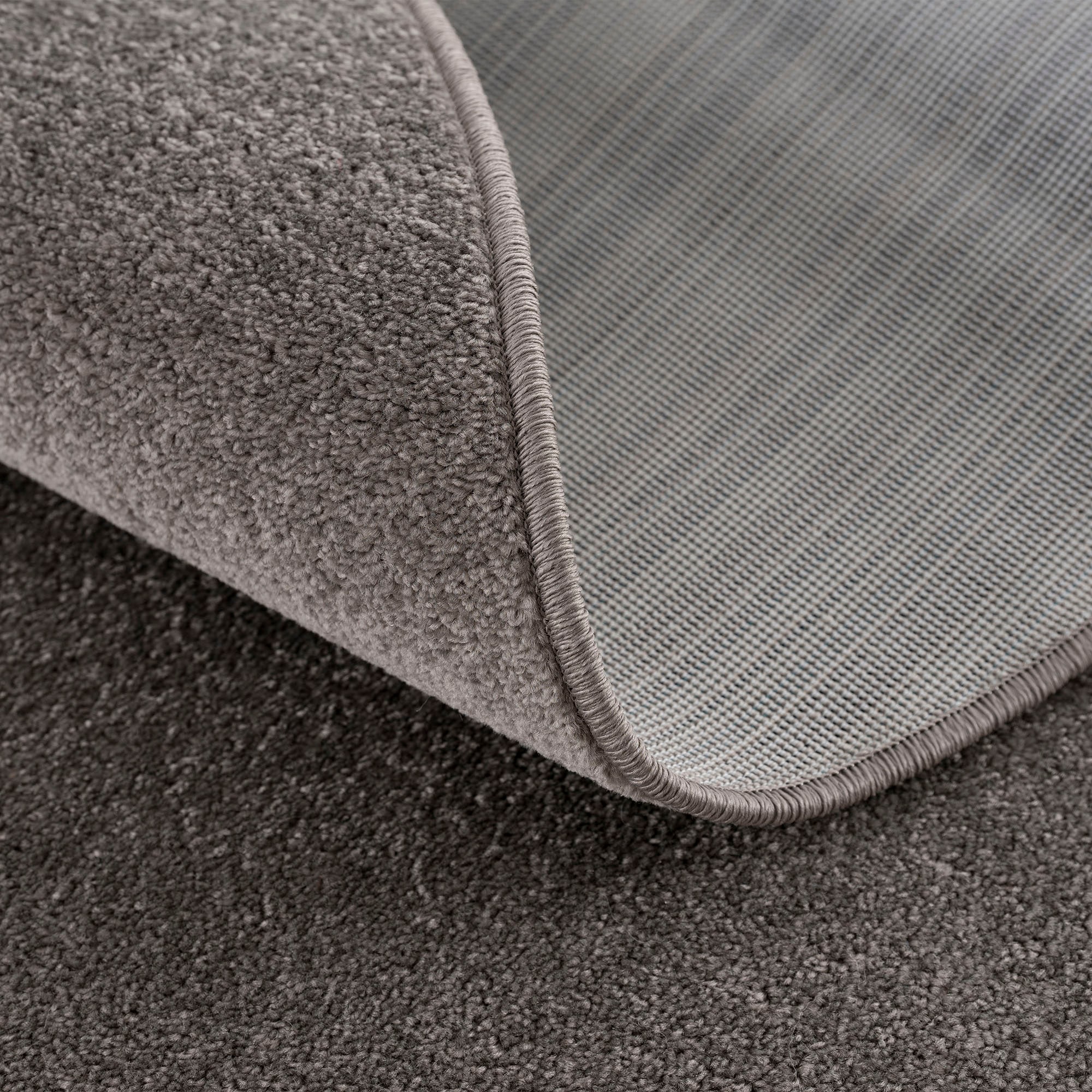 Sanat Teppich »Uni«, rund, 13 mm Höhe, robuster Kurzflorteppich, große Farbauswahl