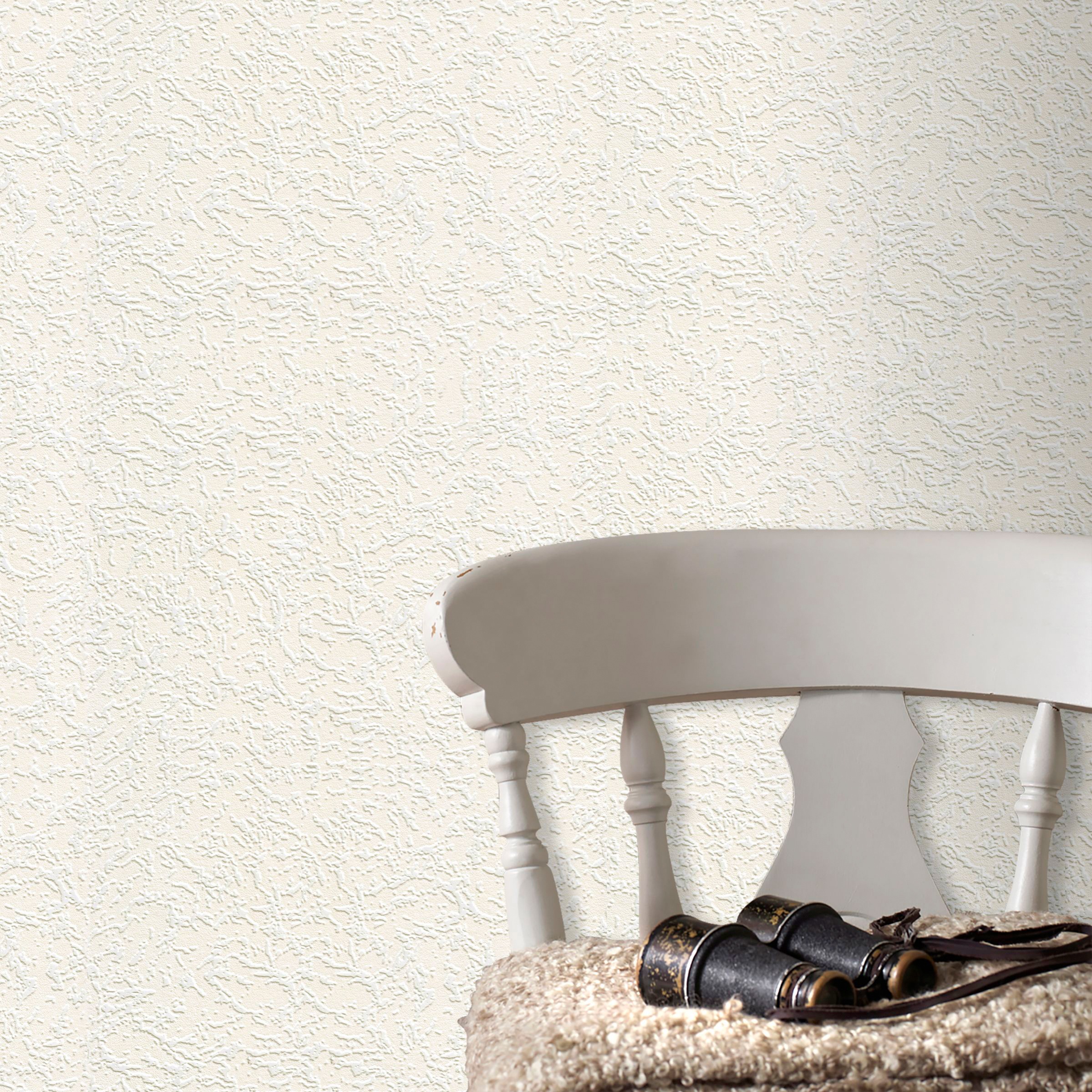 Superfresco Easy Vliestapete »UberstreichbarM« uni aufgeschäumt Granol Stuc 15mx52cm