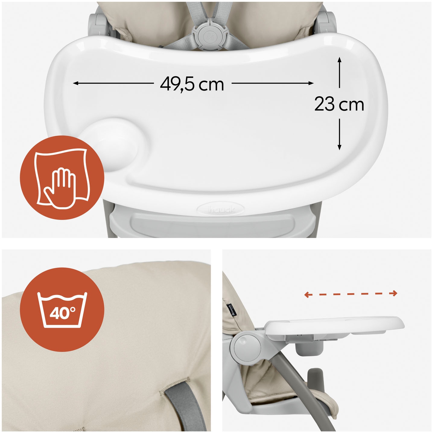 Hauck Hochstuhl »Sit N Fol« ()