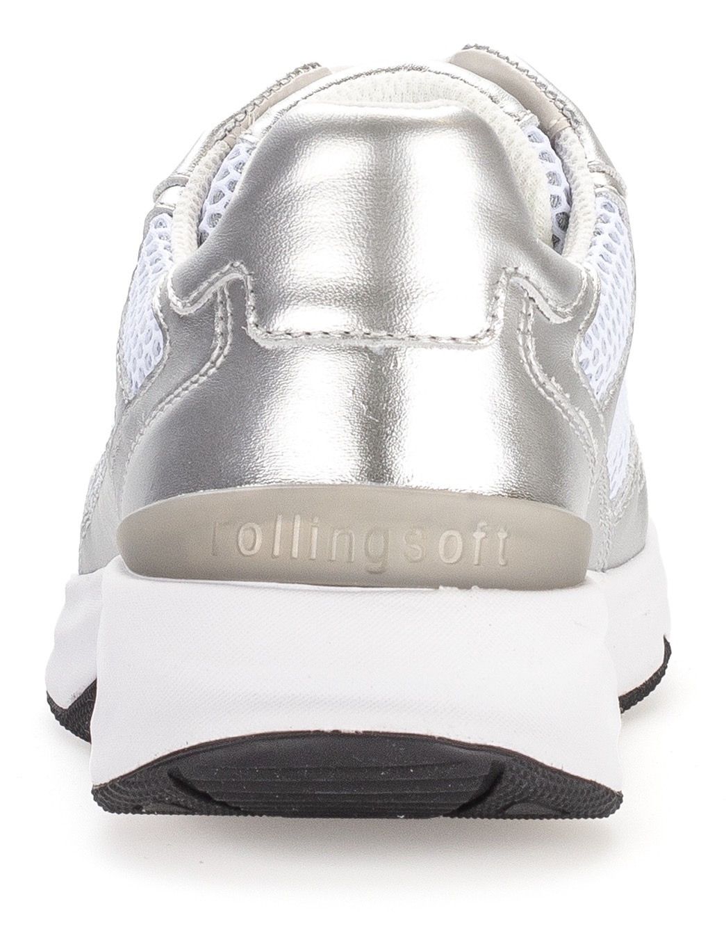 Gabor Rollingsoft Keilsneaker  , Freizeitschuh, Halbschuh, Schnürschuh mit gepolstertem Schaftrand