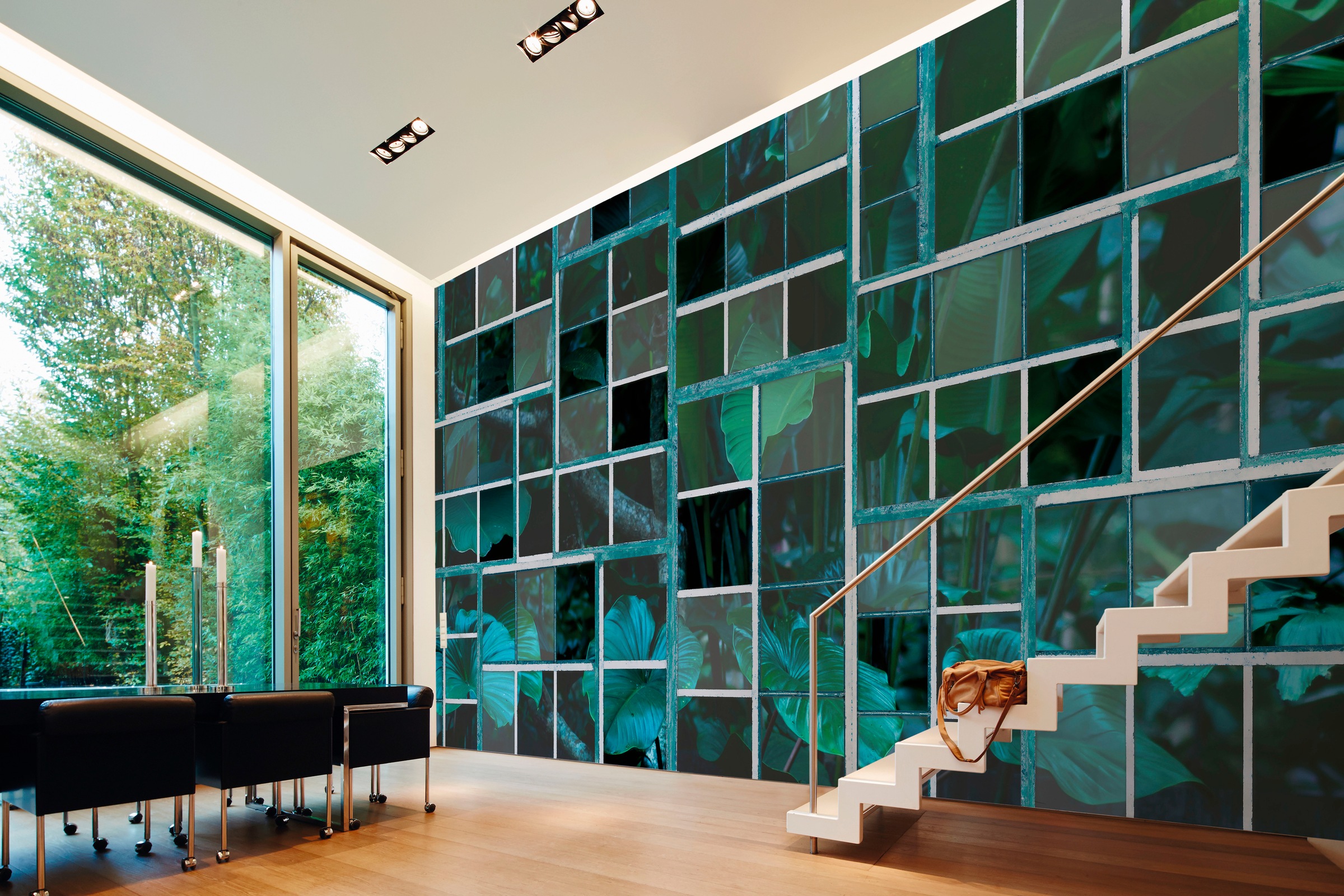 Architects Paper Fototapete »Atelier 47 Perspective 3«, botanisch, Vlies, Wand, Schräge, Decke
