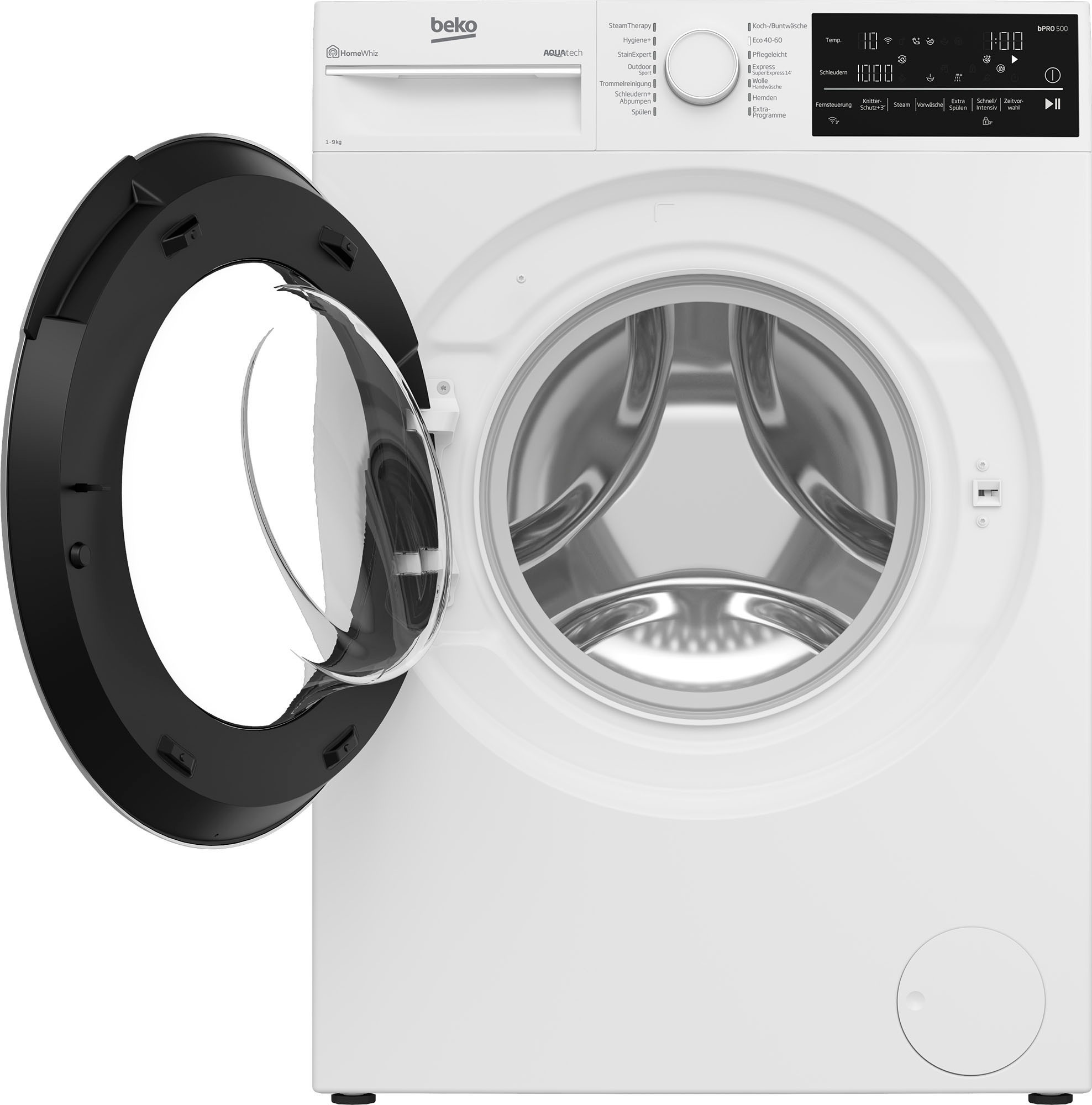 BEKO Waschmaschine »B5WFT89418W«, 9 kg, 1400 U/min günstig online kaufen