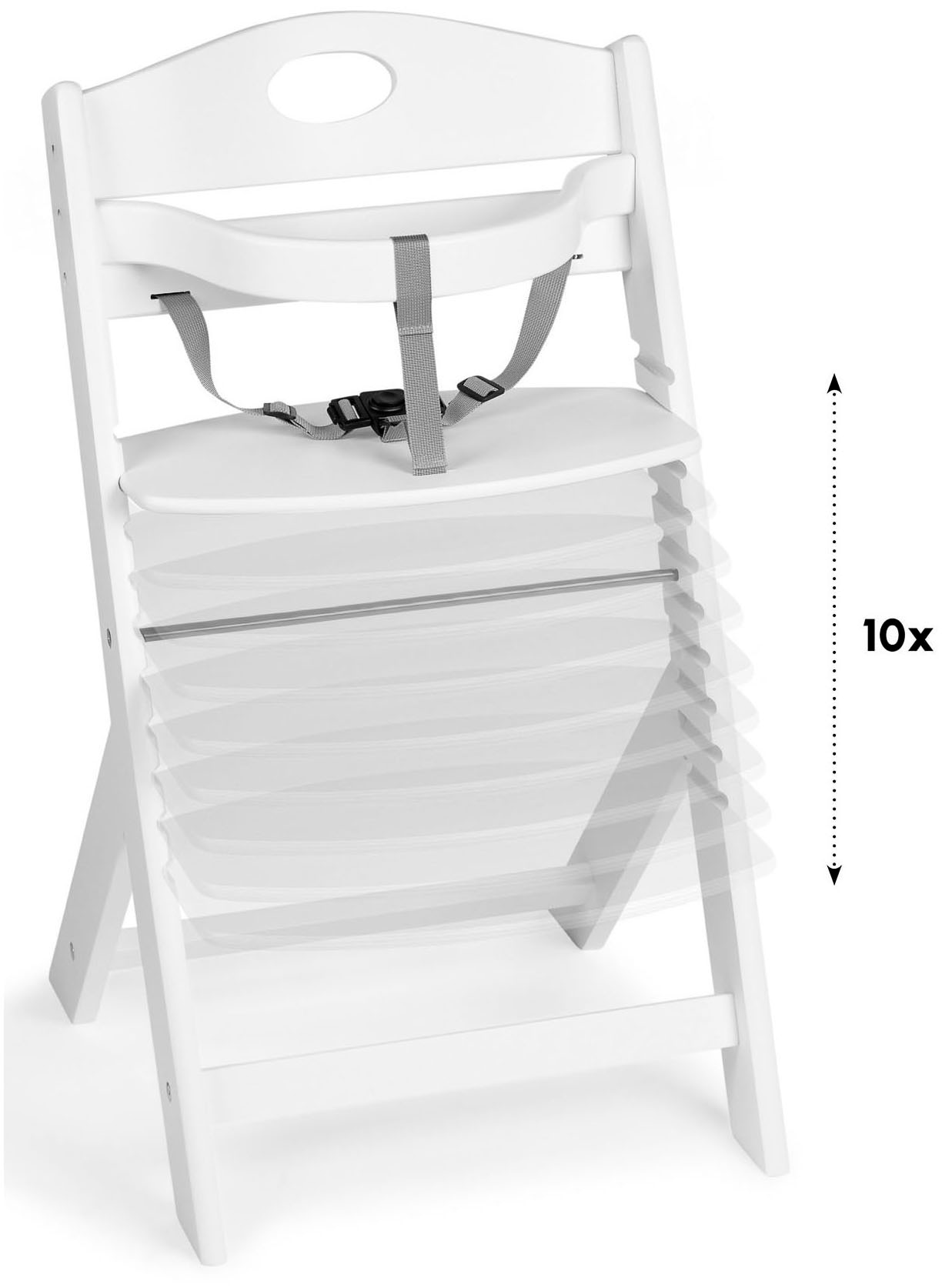 BabyGo Hochstuhl »Family, white« ()