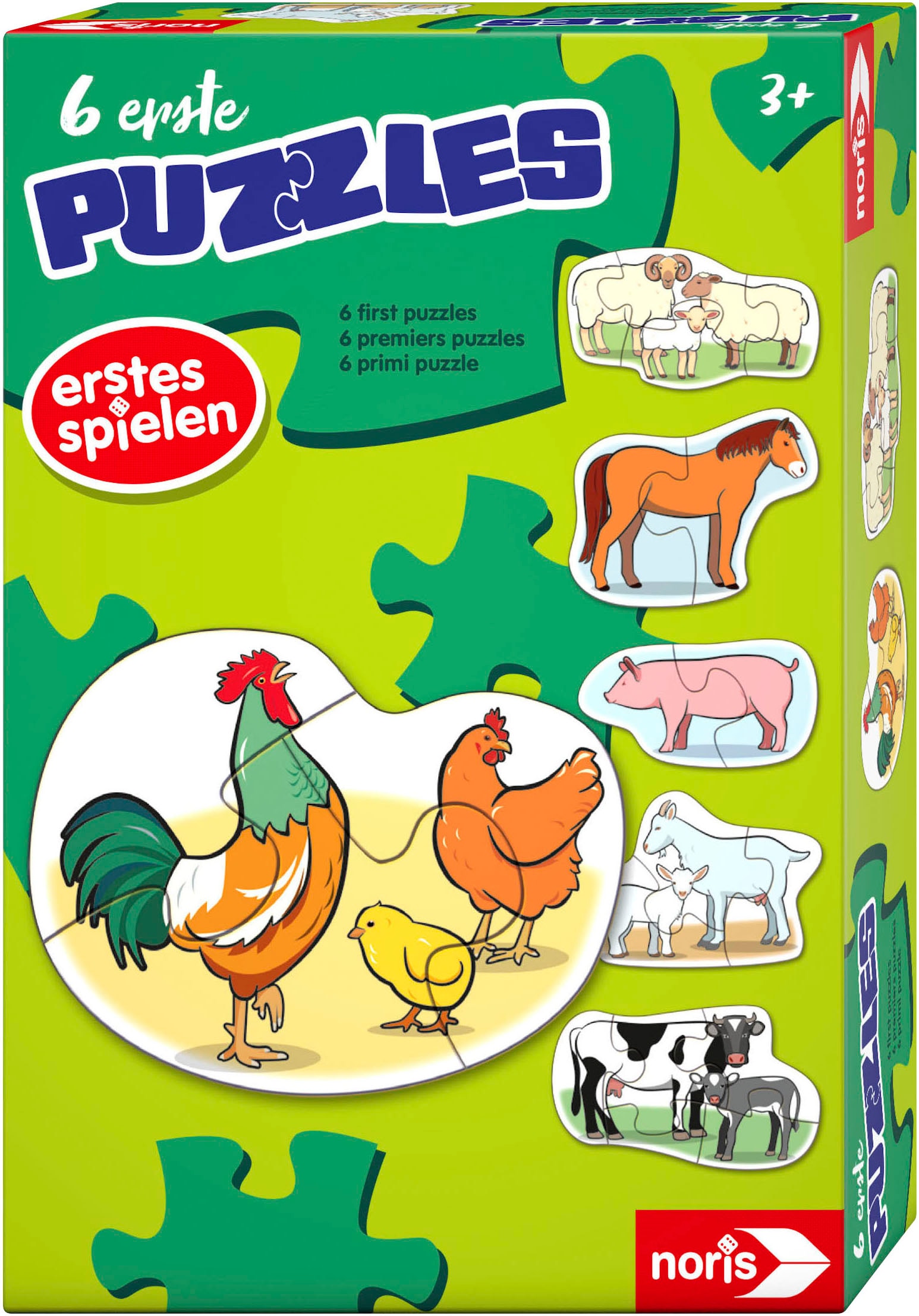 Puzzle »6 erste Puzzles - Bauernhoftiere«