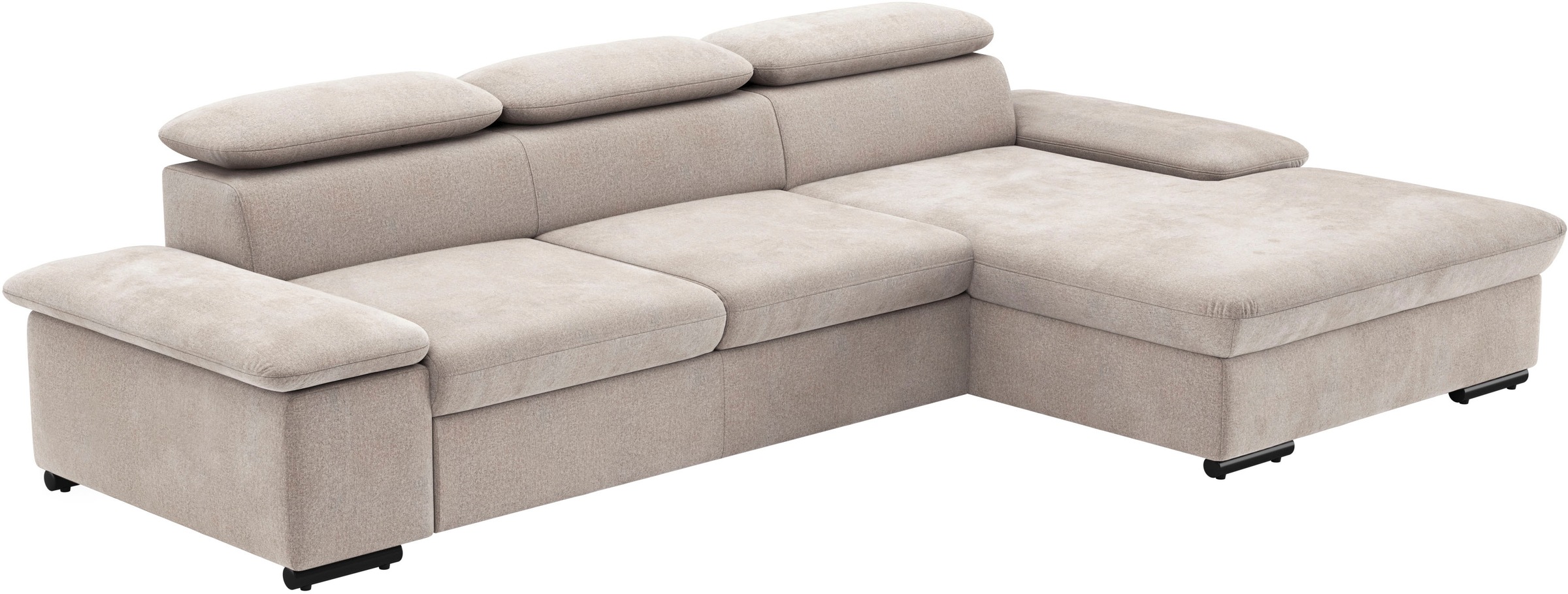 sit&more Ecksofa »Alcudia L-Form«, wahlweise mit Bettfunktion