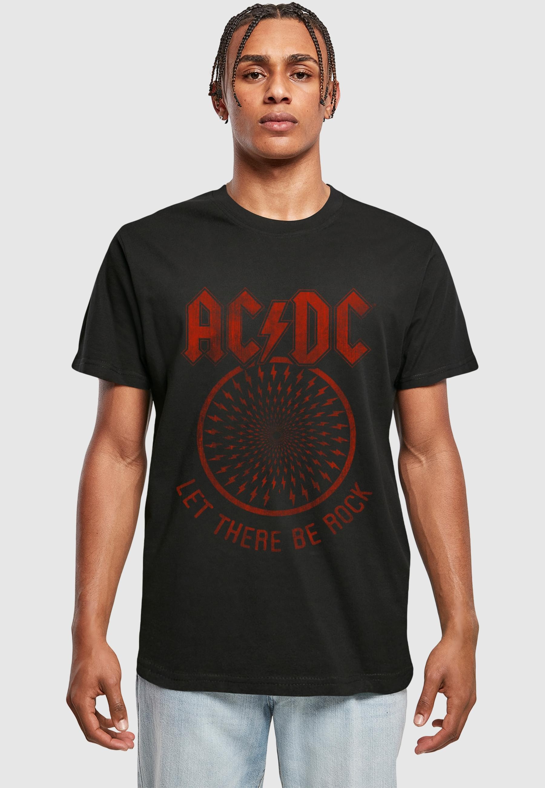 Merchcode T-Shirt »Merchcode ACDC Let there be Rock Tee« 1 Stk.