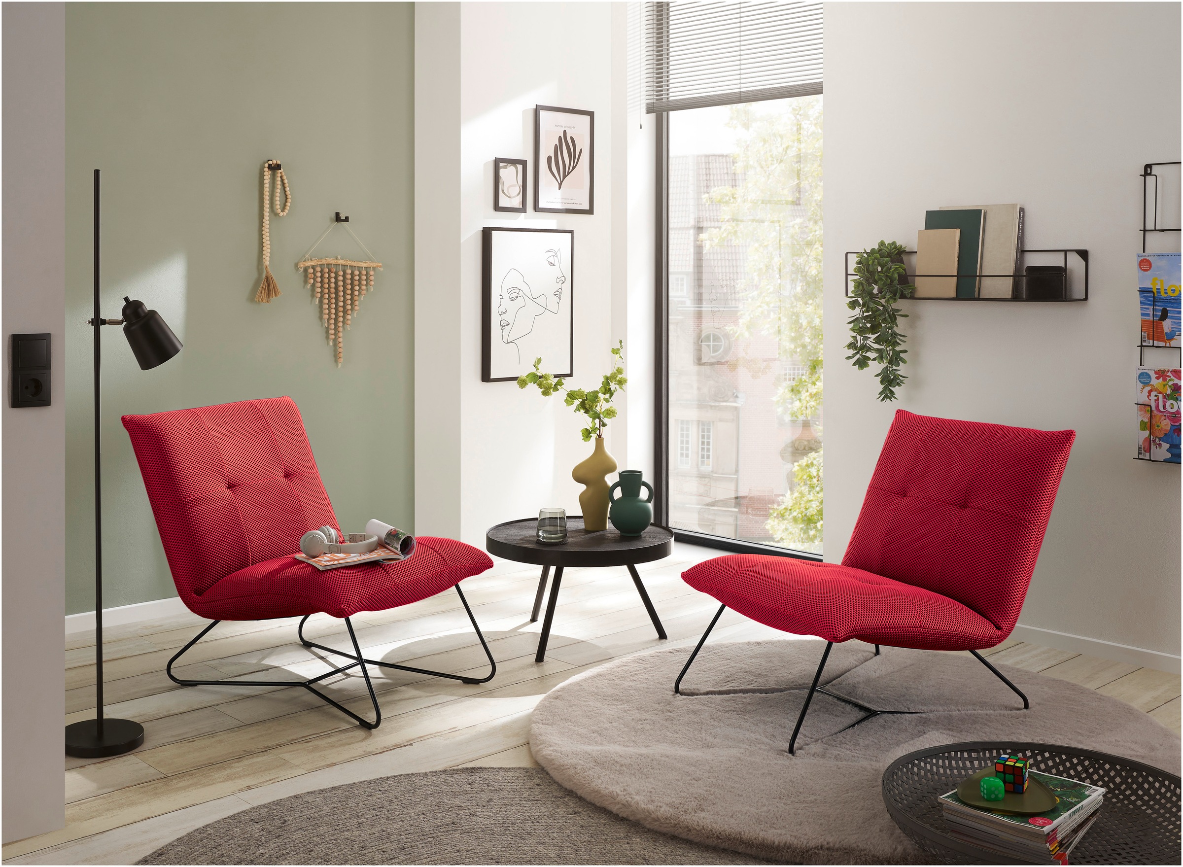 ED EXCITING DESIGN Loungesessel »Michel«, frei im Raum stellbar