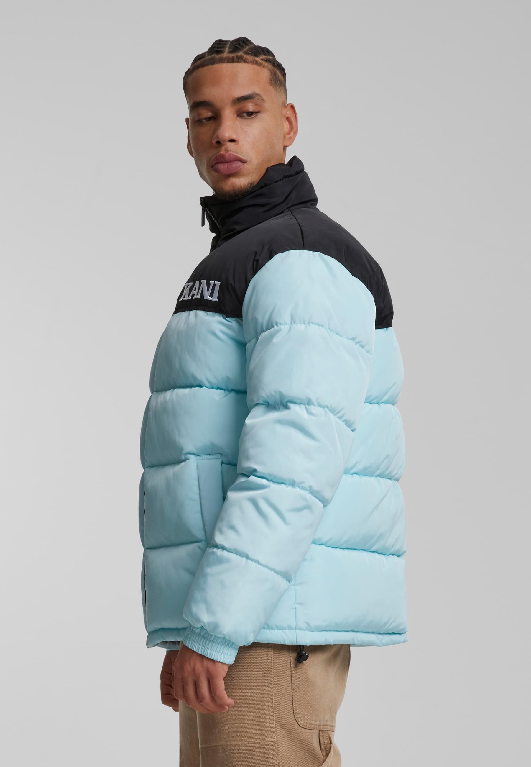Karl Kani Winterjacke »Karl Kani Karl Kani Retro Essential Puffer Jacket« 1 Stk. tlg. ohne Kapuze
