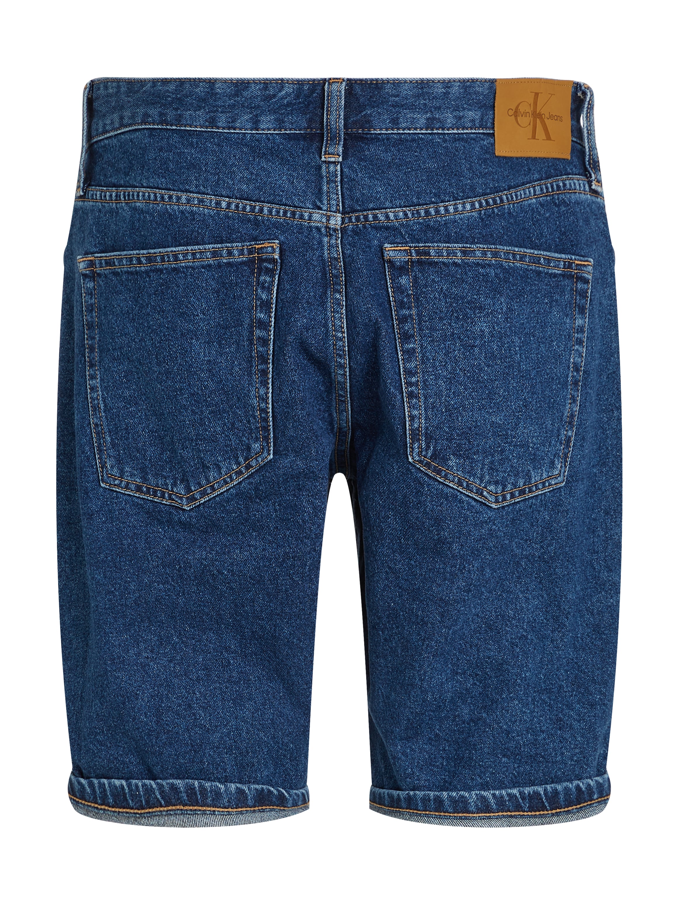 Calvin Klein Jeans Shorts »REGULAR SHORT«, in dunkelblauer Waschung