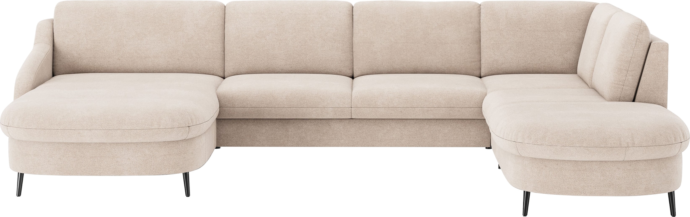 sit&more Wohnlandschaft »Soul U-Form« wahlweise mit Bettfunktion und Bettka günstig online kaufen