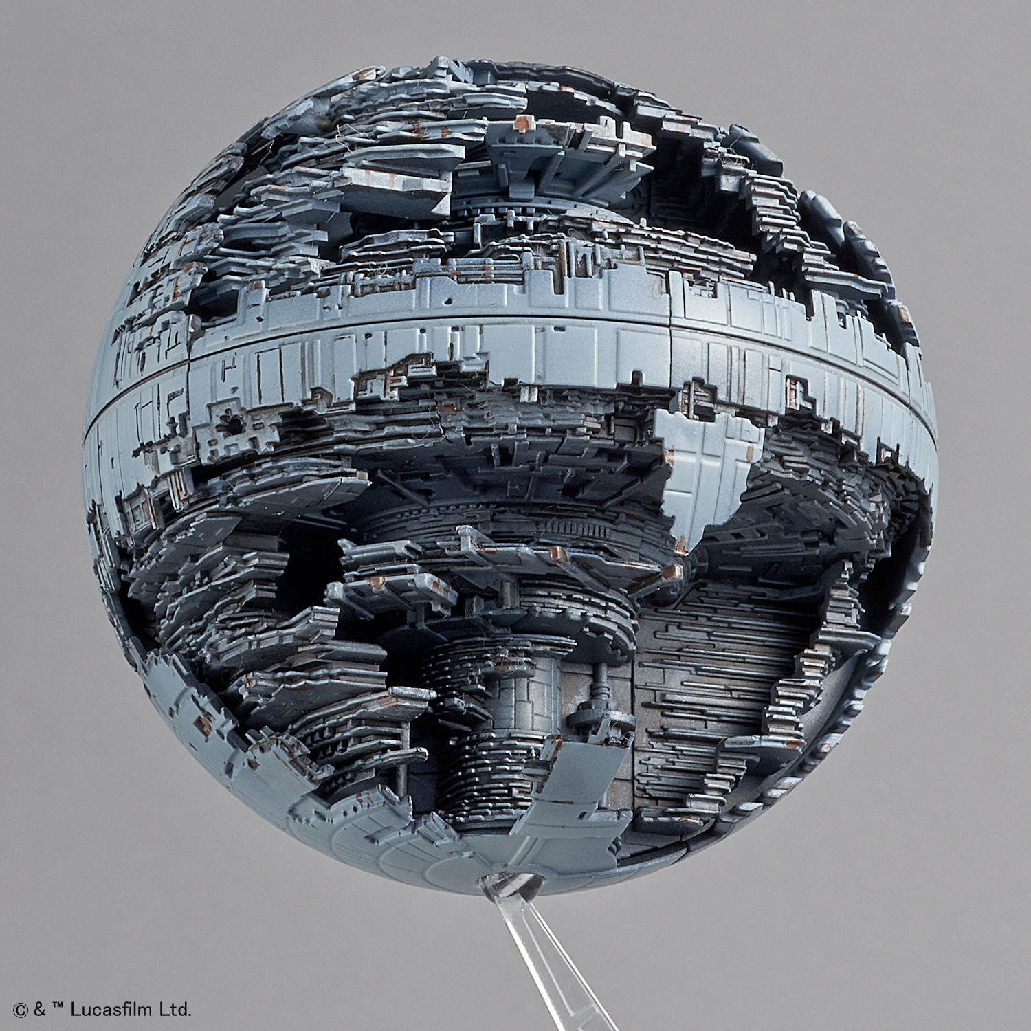 Bandai Modellbausatz »Star Wars - Death Star+Star Destroyer«, 1:2700000 und 1:14500