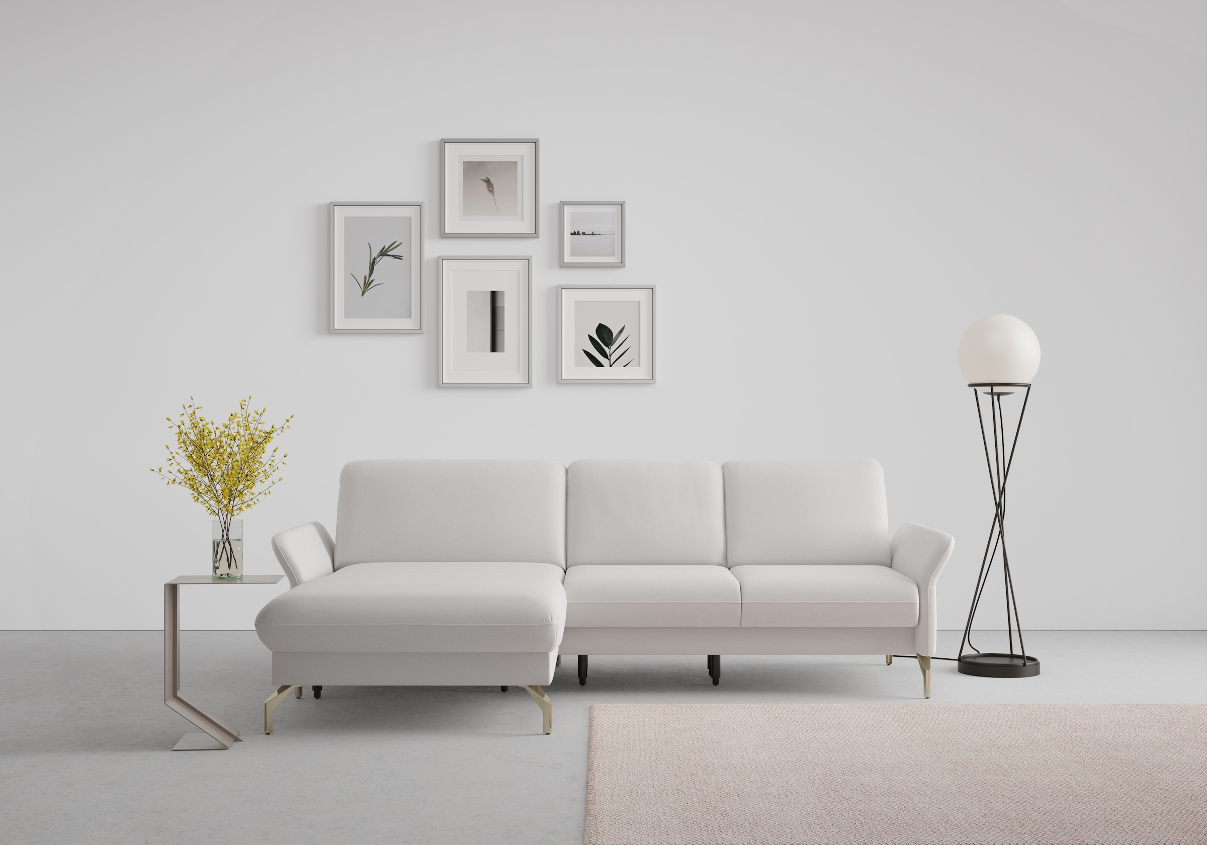 sit&more Ecksofa »Fashion L-Form«, wahlweise mit Kopfteilverstellung, Vorzi günstig online kaufen