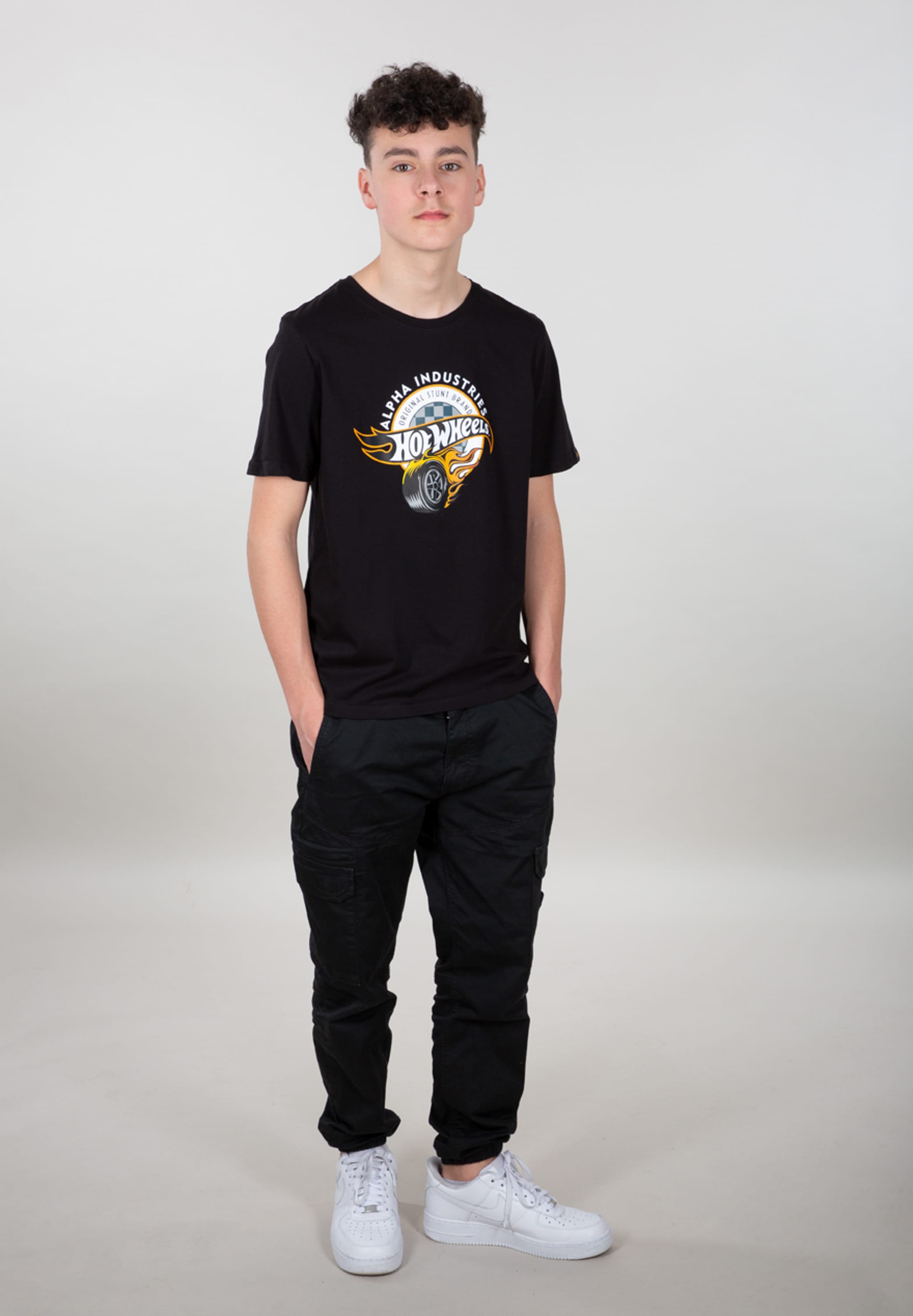 Alpha Industries Longsleeve »Alpha Industries Kids - T-Shirts Hot Wheels Alpha T-Shirt Kids«