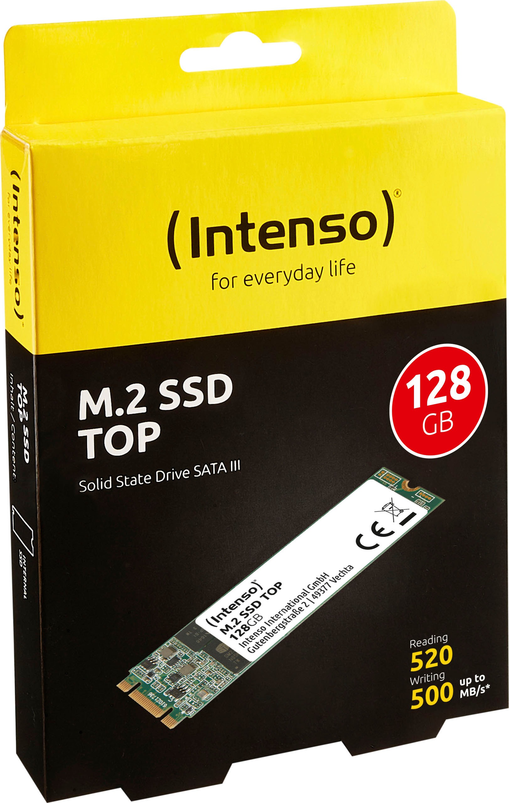 Intenso interne SSD »M.2 SSD Top«