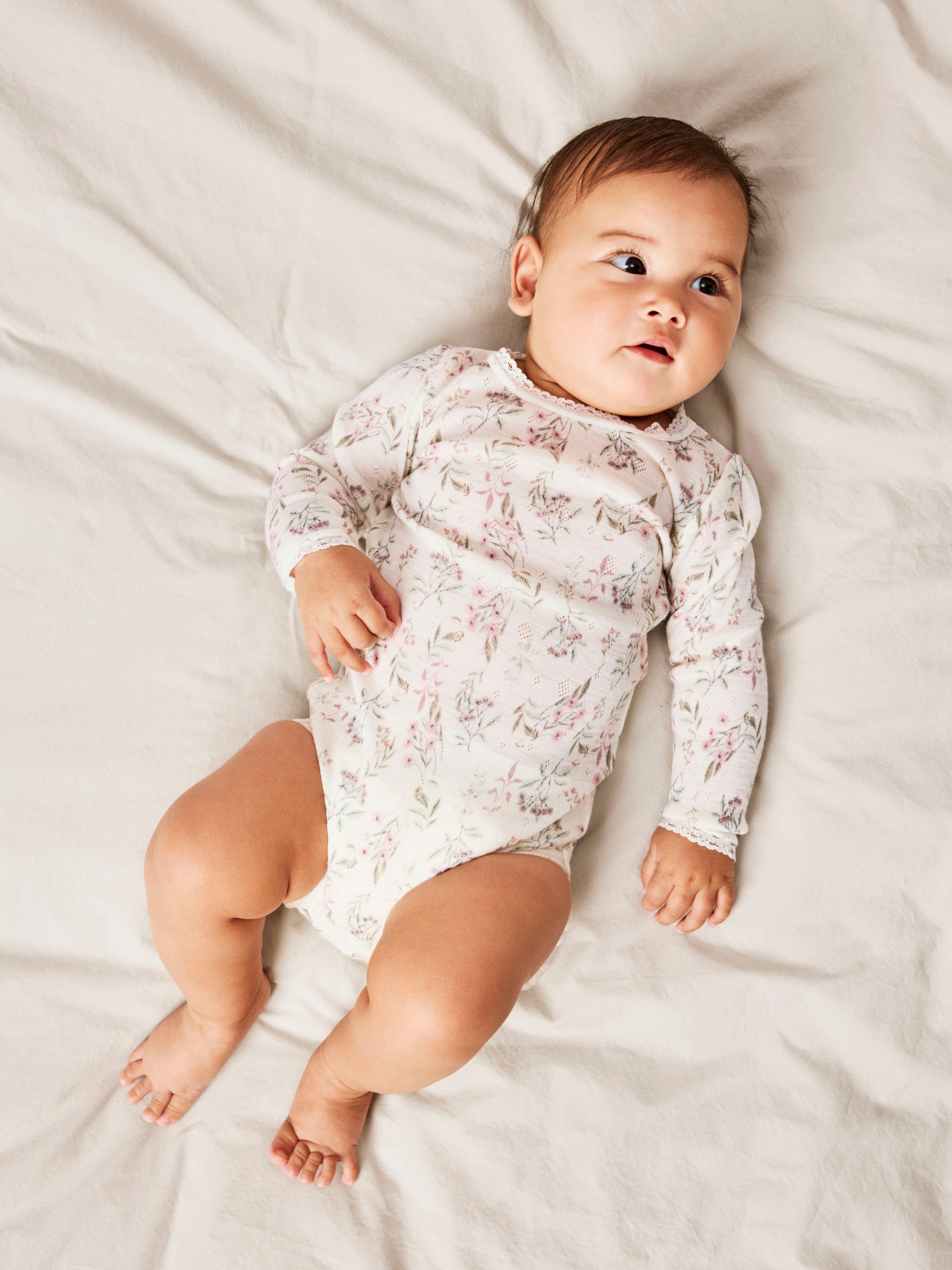 Name It Langarmbody »NBFWANG WOOL NEEDLE LS BODY NOOS« Wolle