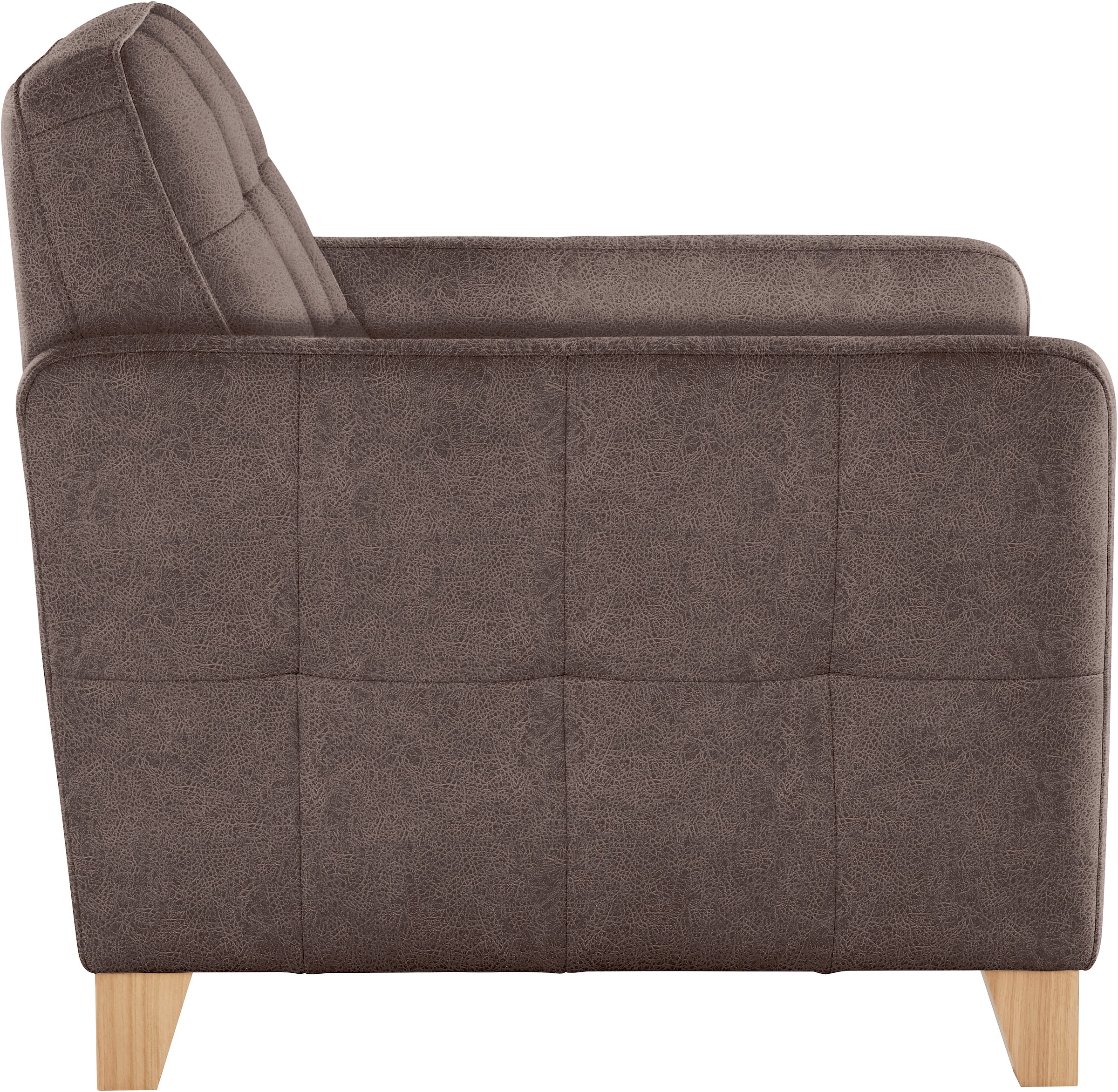 exxpo - sofa fashion Sessel »Elio, Loungesessel, aufwendige Detailverarbeitung, bequem und modern«, hoher Sitzkomfort für entspannende Momente