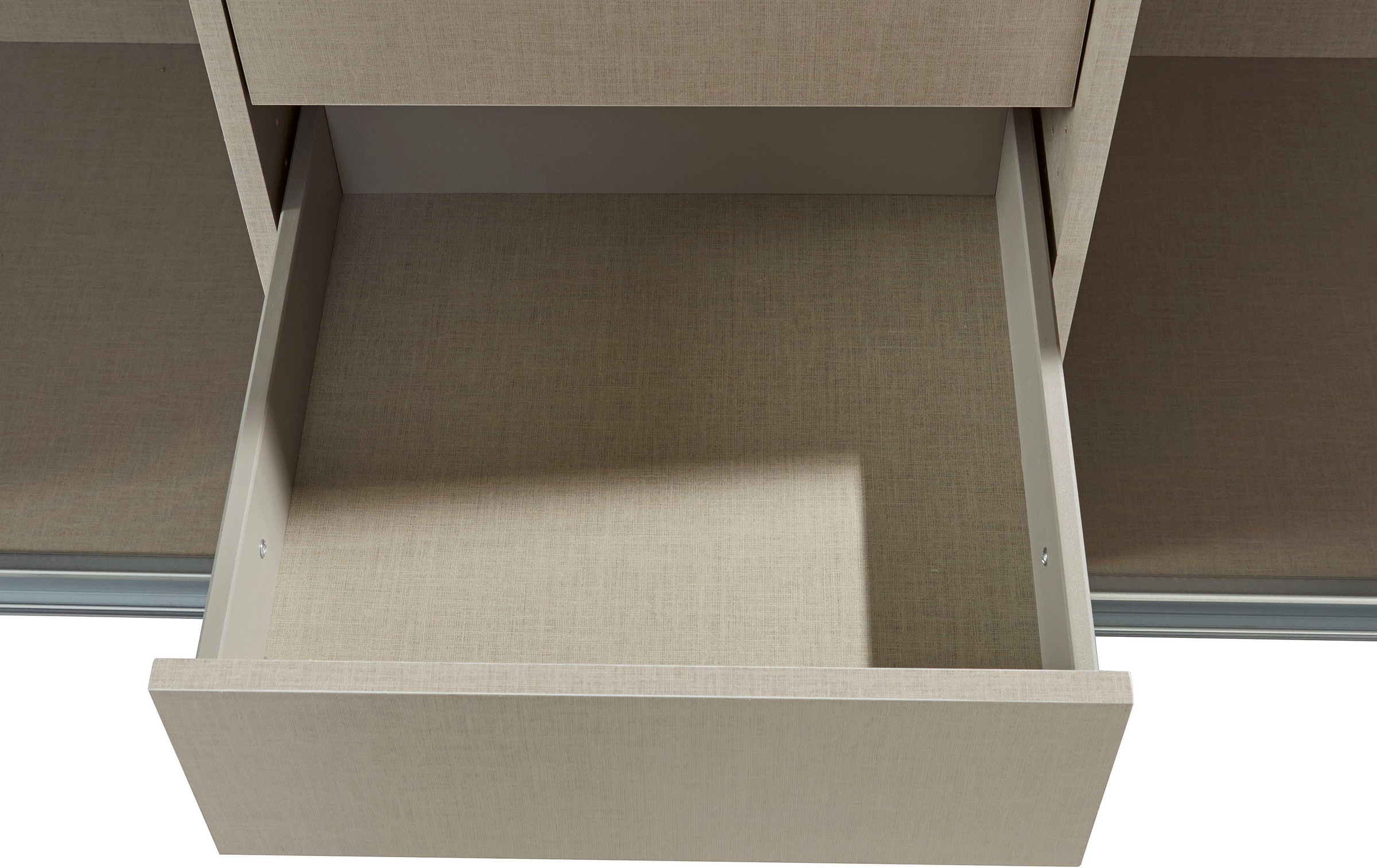 rauch Schwebetürenschrank »Kleiderschrank Schrank Garderobe TOPSELLER OTELI inkl. Inneneinteilung«, mit 3 Innenschubladen sowie zusätzlichen Einlegeböden MADE IN GERMANY