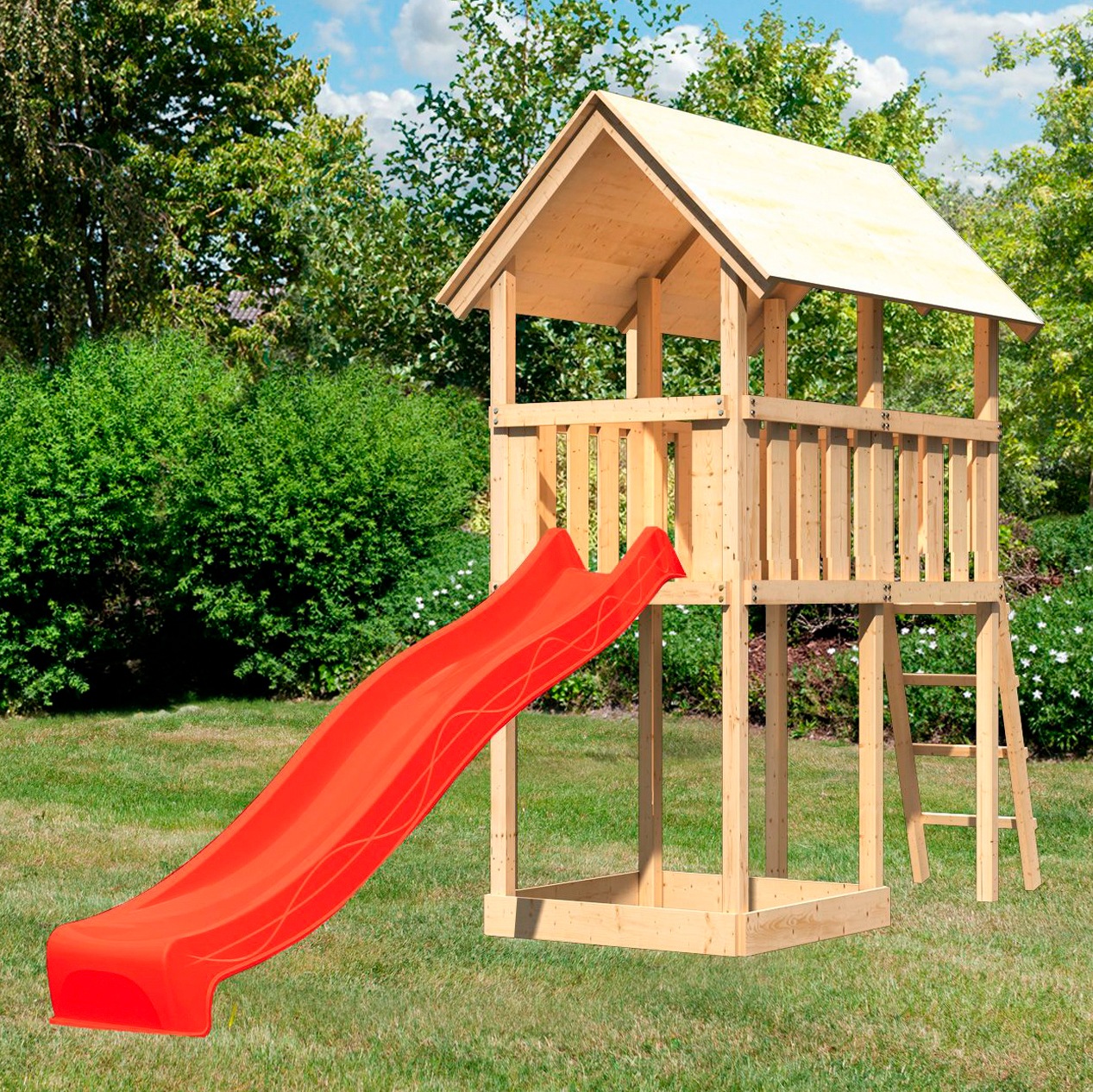 KONIFERA Spielturm »Winnie« BxTxH: 107x202x291 cm natur