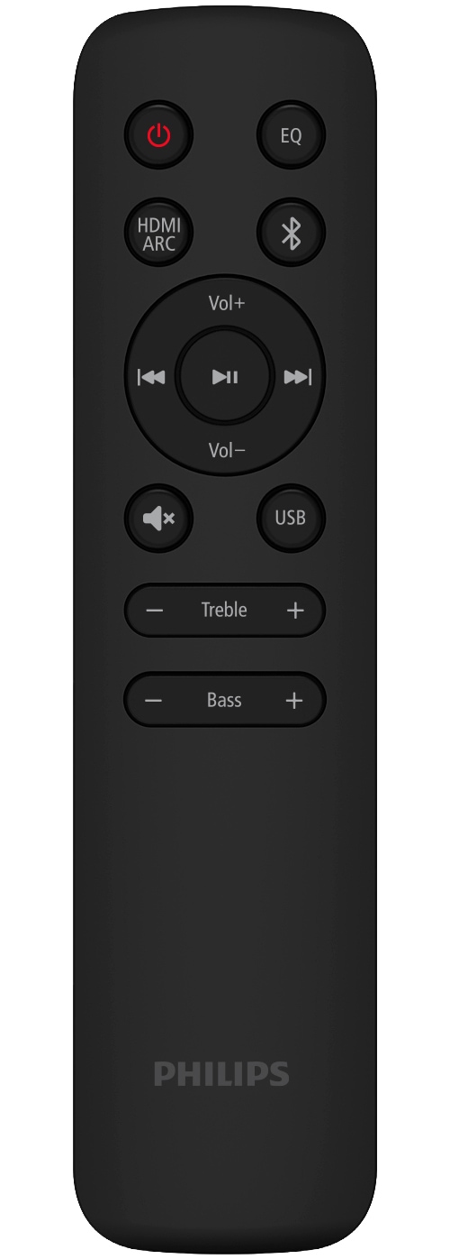 Philips Soundbar »TAB4000« 2.0 (Bluetooth Bassregelung | Lautstärkeregelung | Pairing 30 W)