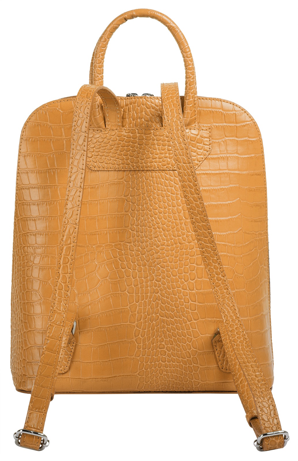 Cluty Cityrucksack, echt Leder, Made in Italy