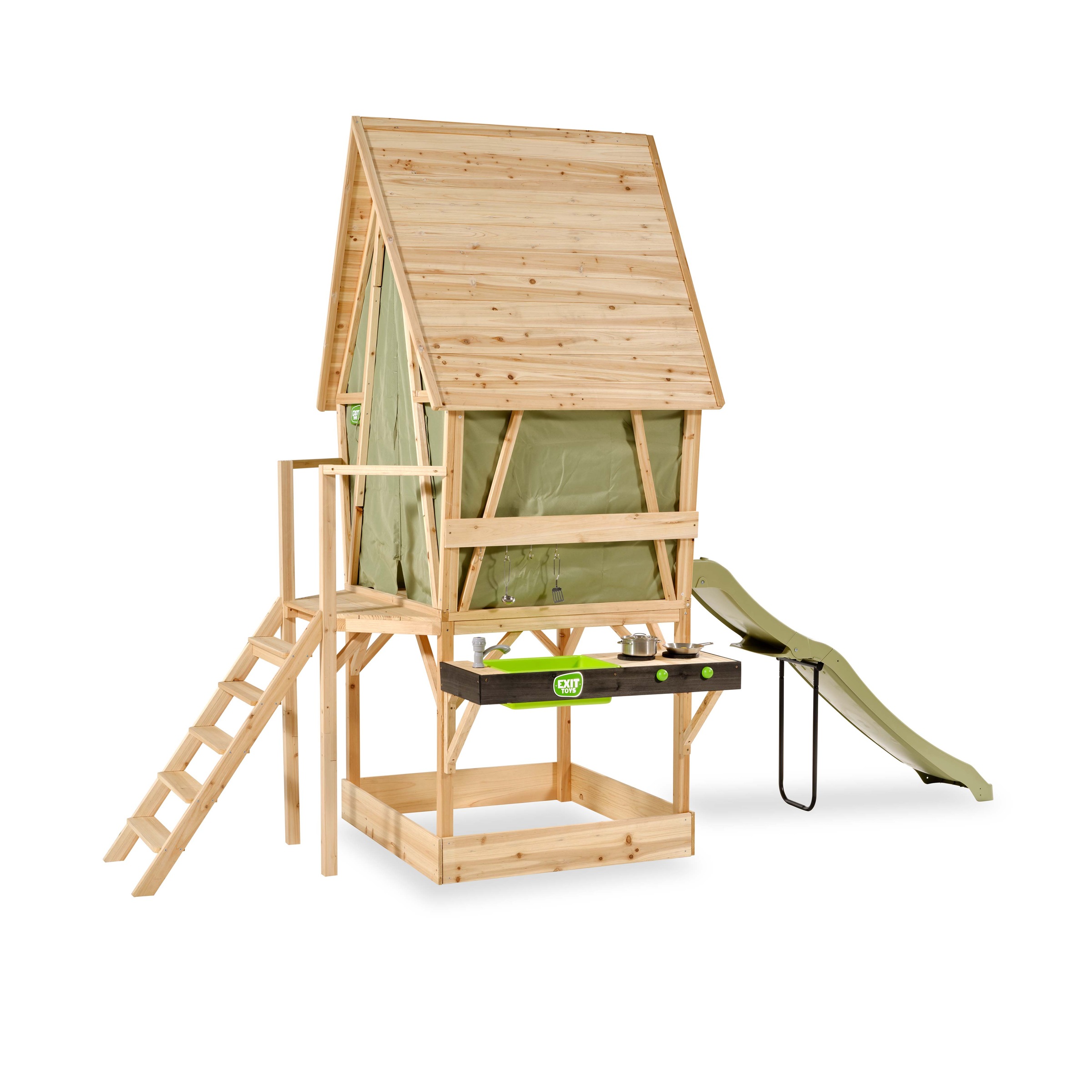 EXIT Spielhaus »Yuki 550 m.Rutsche+Küche«