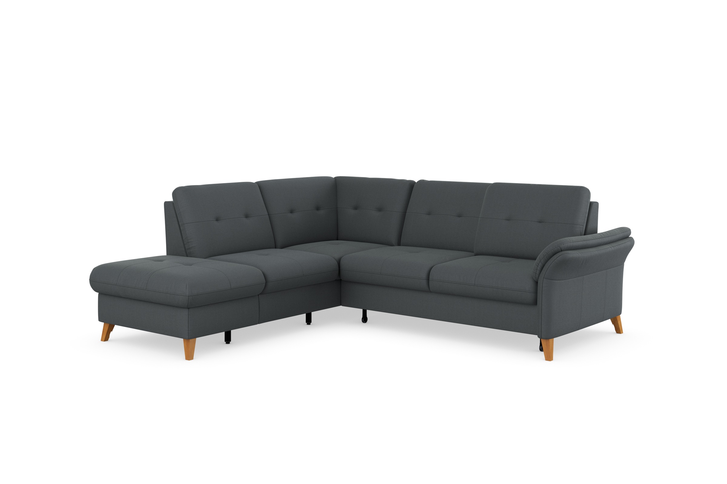 sit&more Ecksofa »Göteborg«, inkl. Sitztiefenverstellung, wahlweise mit Bettfunktion & Bettkasten