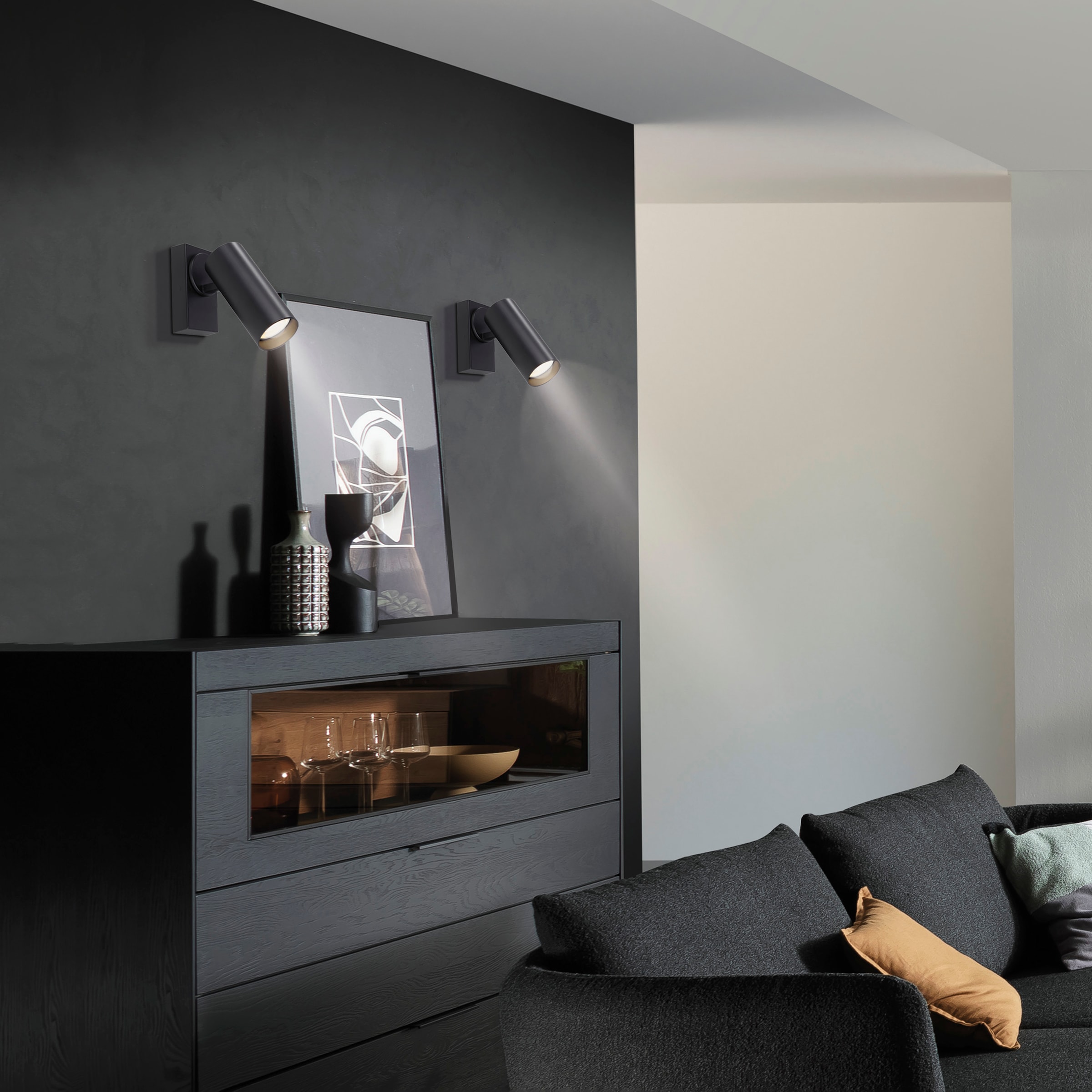 SCHÖNER WOHNEN-Kollektion LED Deckenleuchte »RIK« GU10 1 Stk. Warmweiß SCHÖNER WOHNEN Kollektion, dreh- und schwenkbar