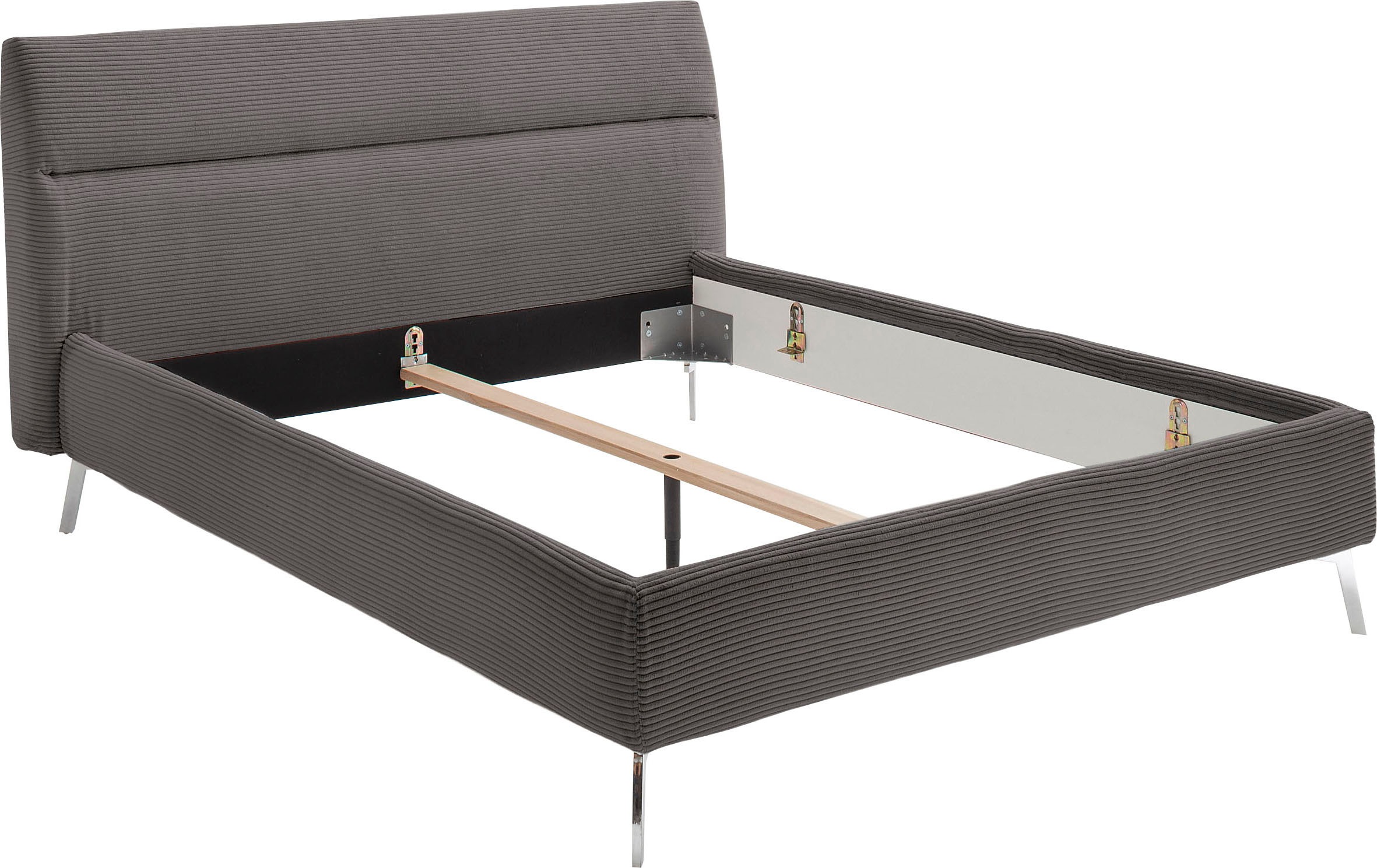 Home affaire Polsterbett »Elvo, weichgepolstertes Kopfteil, wahweise Überlä günstig online kaufen