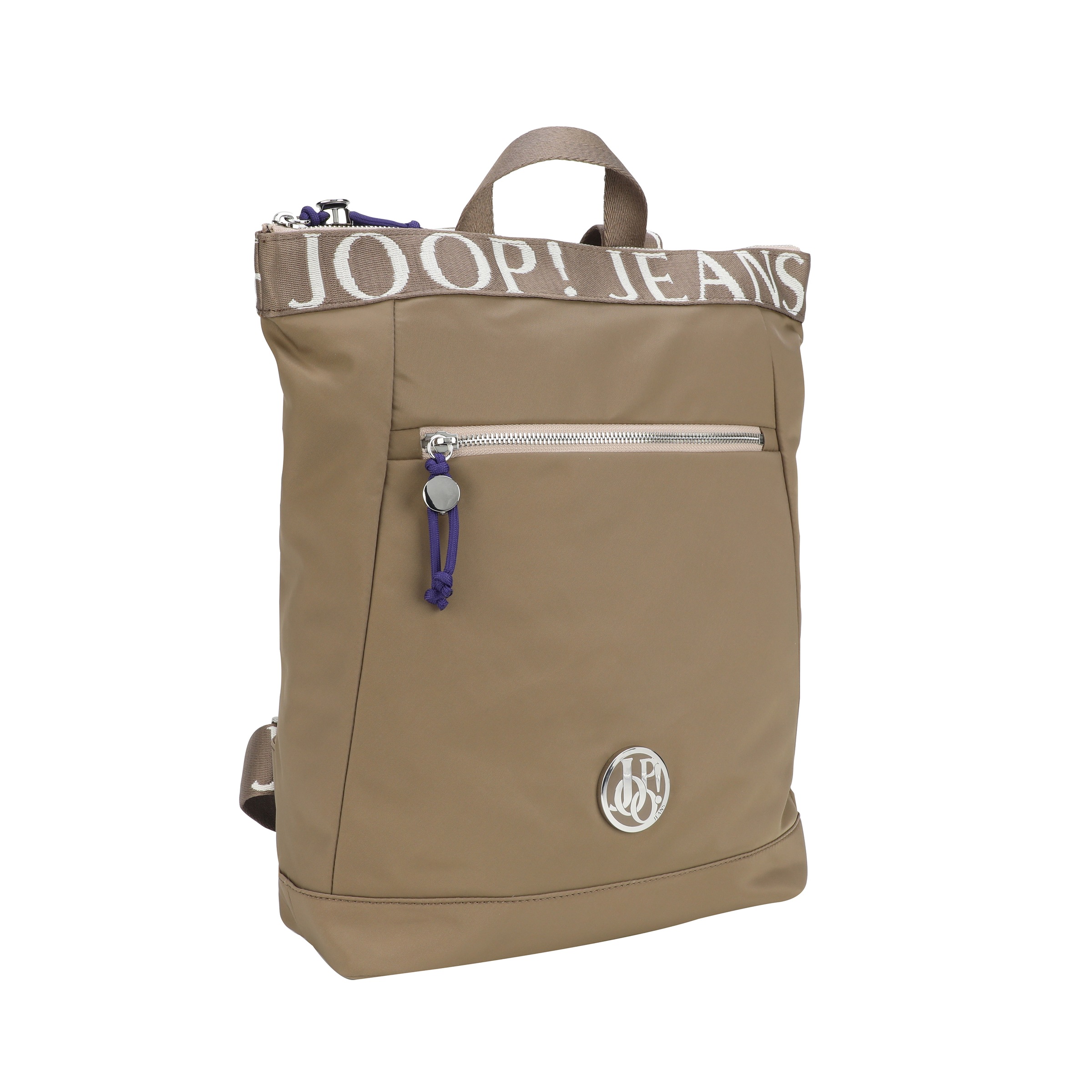 Joop Jeans Cityrucksack »lietissimo elva backpack lvz«, Freizeitrucksack mit Logo Schriftzug auf den Trageriemen