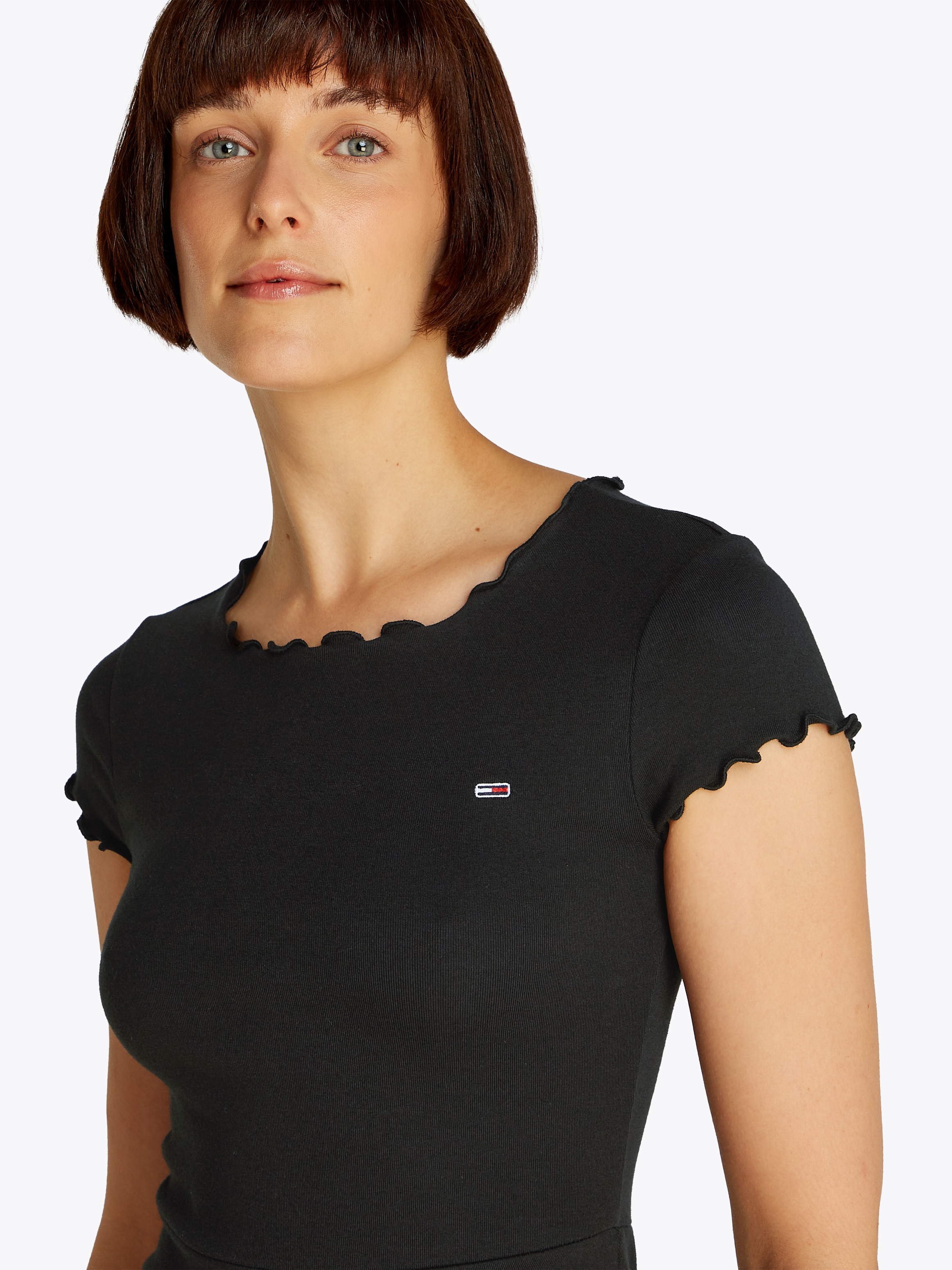 Tommy Jeans Skaterkleid »TJW BABYLOCK F&F DRESS EXT«, mit Babylock