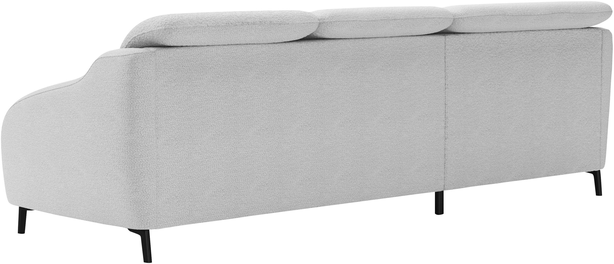 sit&more Ecksofa »Blues L-Form«, wahlweise mit Klapptisch und USB