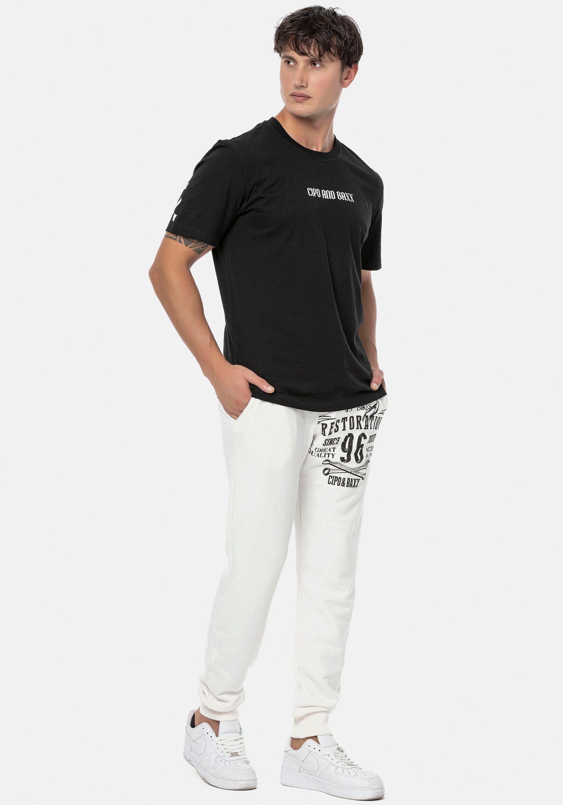 Cipo & Baxx Kurzarmshirt