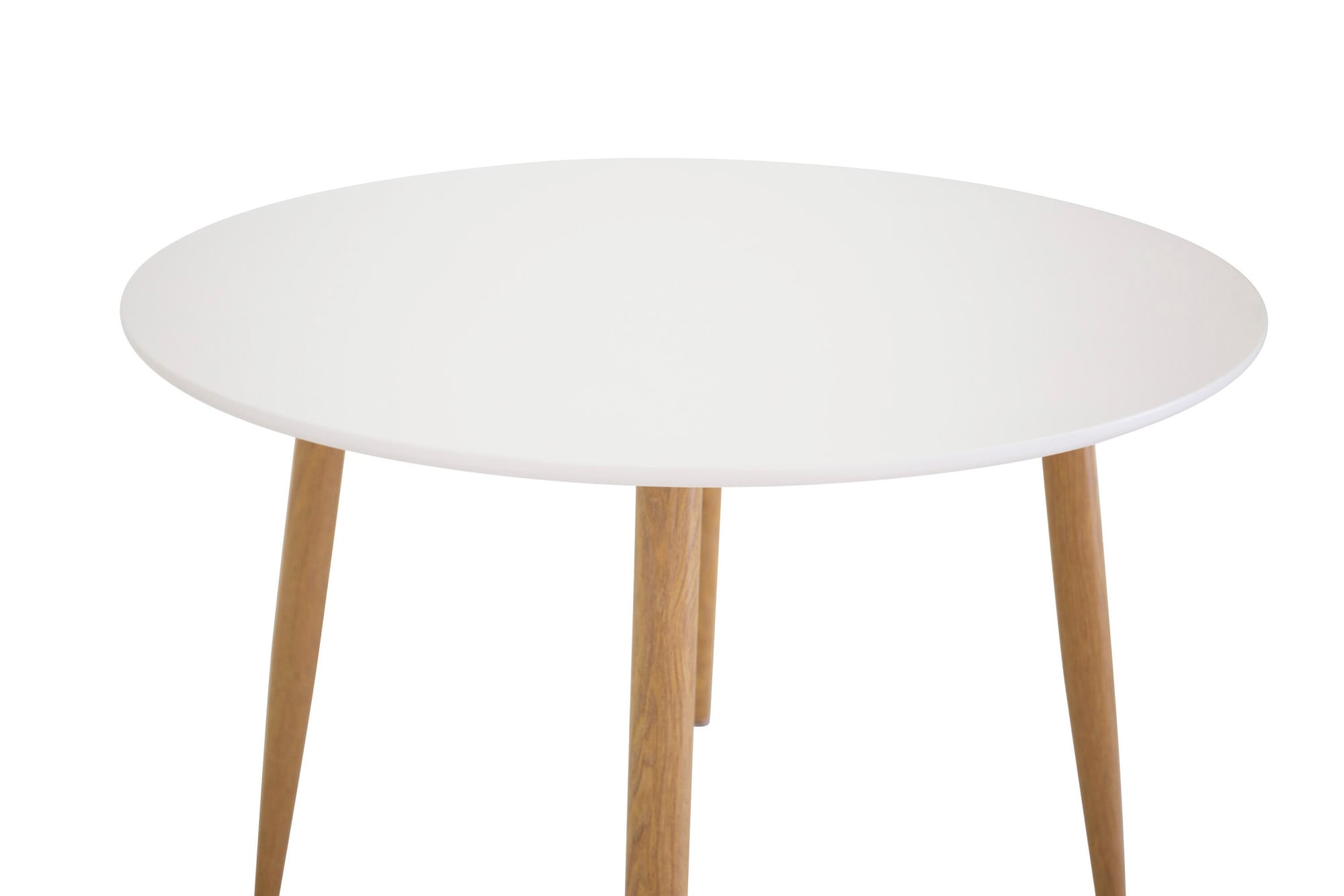 Venture Home Esstisch »Plaza, runder Esstisch, modern & vielseitig, Ø 100 cm« Esszimmertisch, MDF, Stahlbeine, rund, stilvoll, klassisch