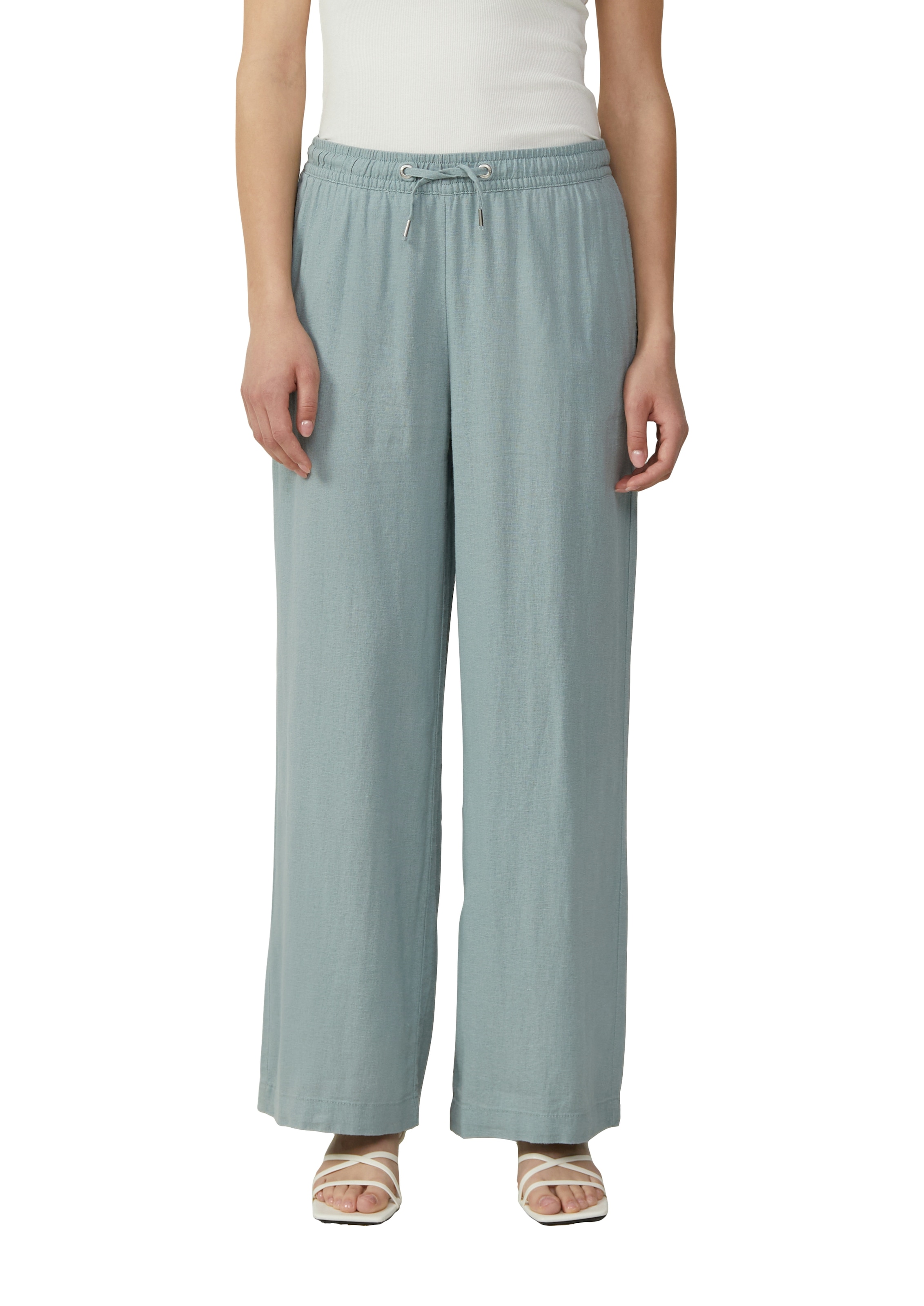 QS Leinenhose  Sommerhose mit Gummizug