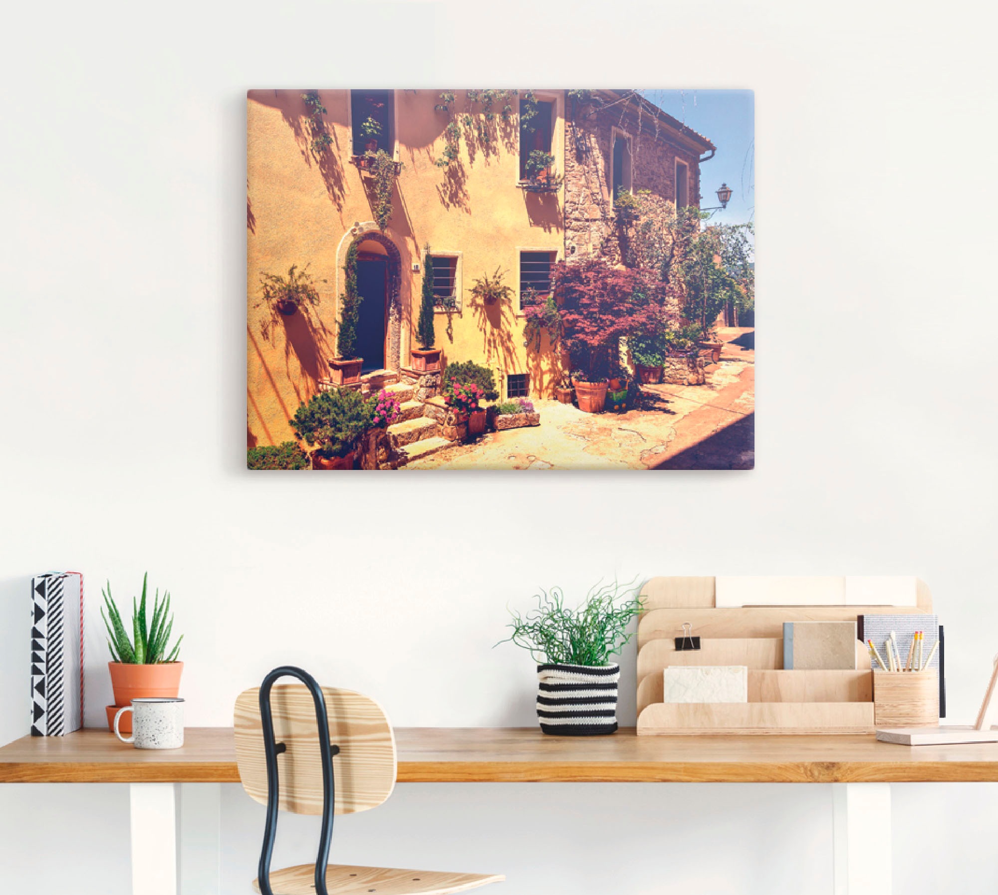 Artland Wandbild »Siena Toskana«, Europa, (1 St.), als Leinwandbild, Poster, Wandaufkleber in verschied. Größen