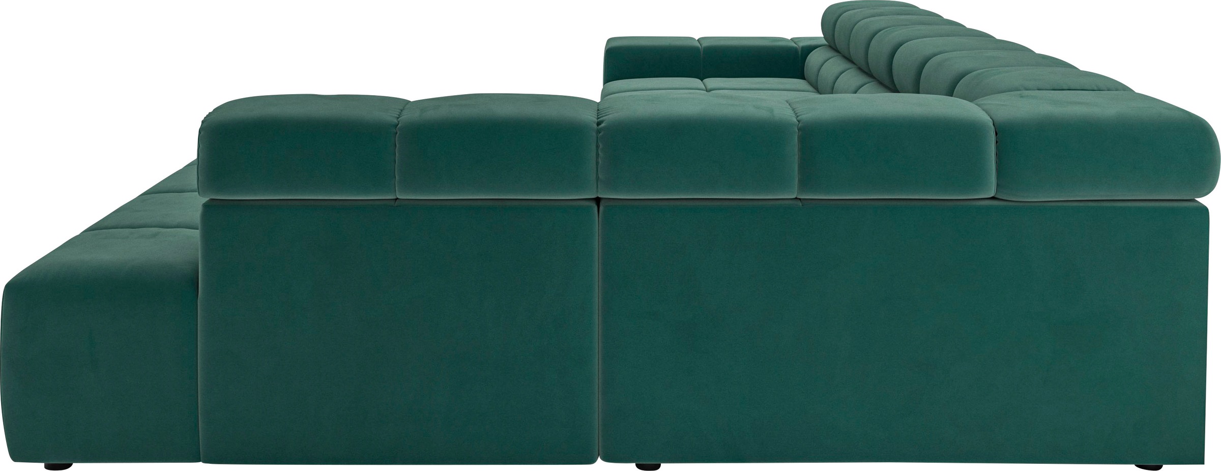 INOSIGN Ecksofa »Ancona incl. Kopfteilverstellung, OTTOs Choice, Breite 319cm, L-Form«, wahlweise motorische Sitztiefenverstellung, auch in Cord + Easy Care