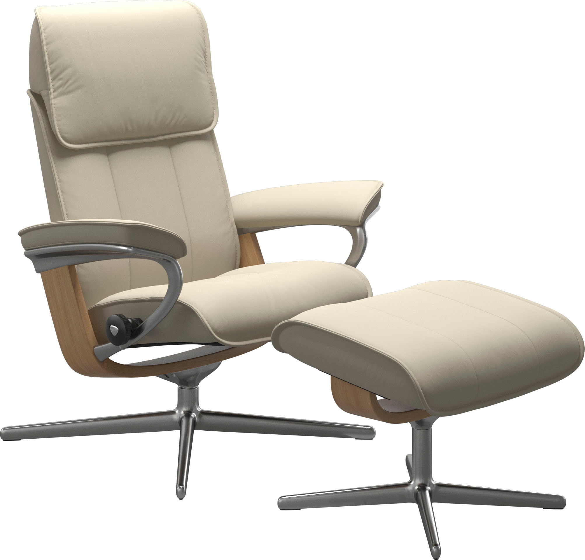 Stressless® Relaxsessel »Admiral«, (Set, Relaxsessel inkl. Hocker), mit Cro günstig online kaufen