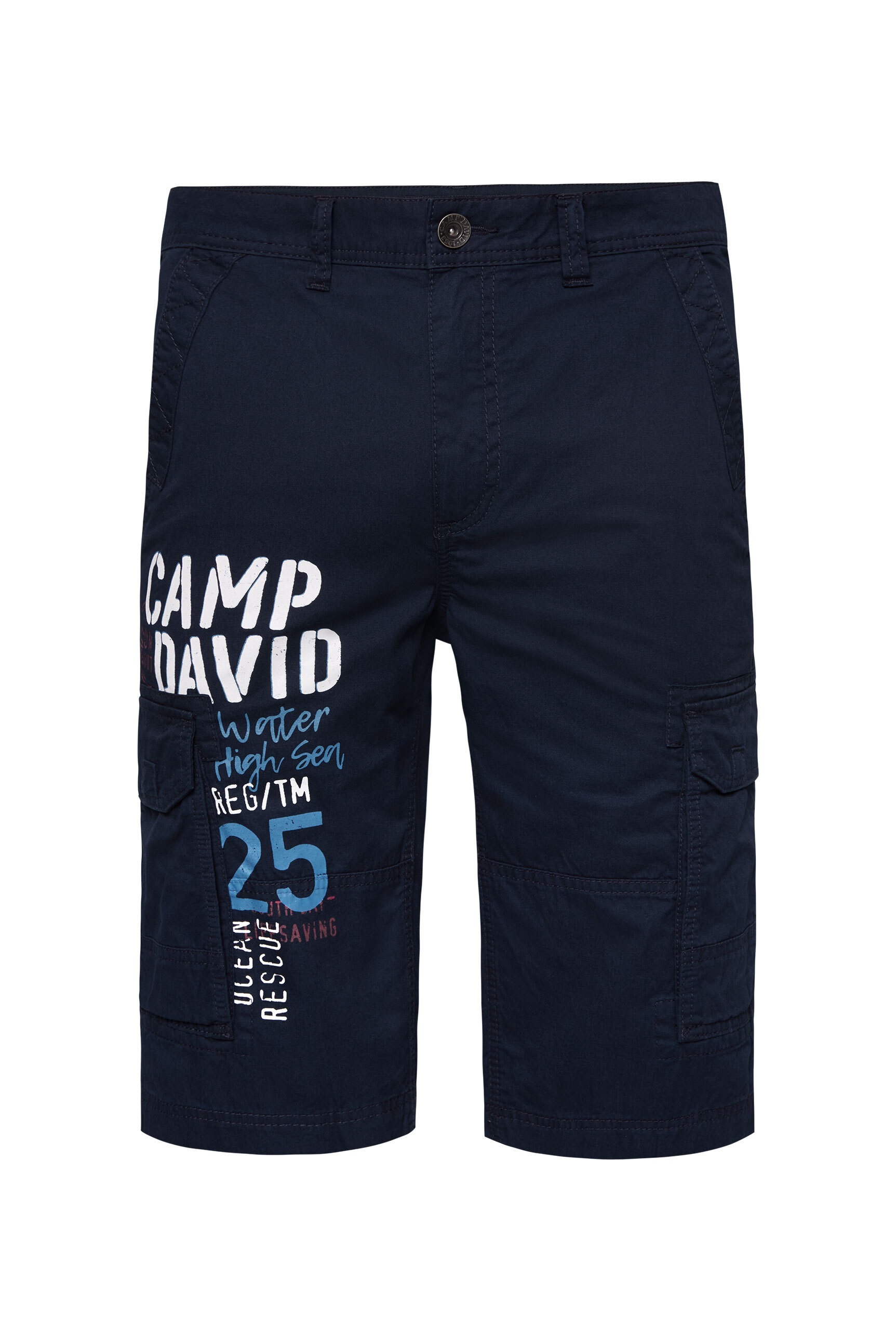 2. Bild von CAMP DAVID Shorts, aus Baumwolle