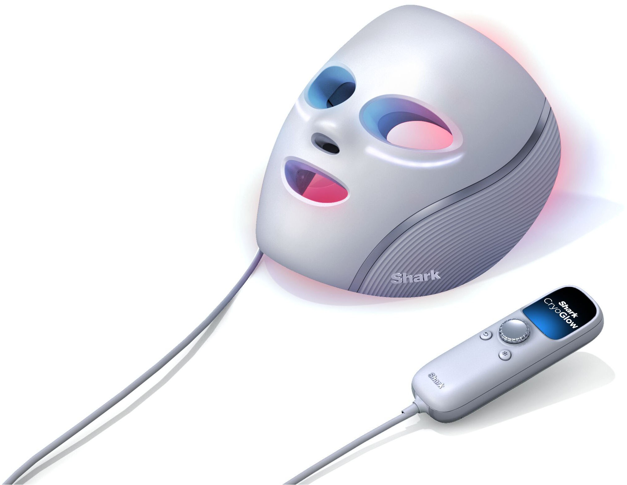 Shark LED-Gesichtsmaske »Shark CryoGlow LED-Maske + Kühlung der Augenpartie FW312EUPL« CryoGlow - unsere neue medizinisch zertifizierte Innovation