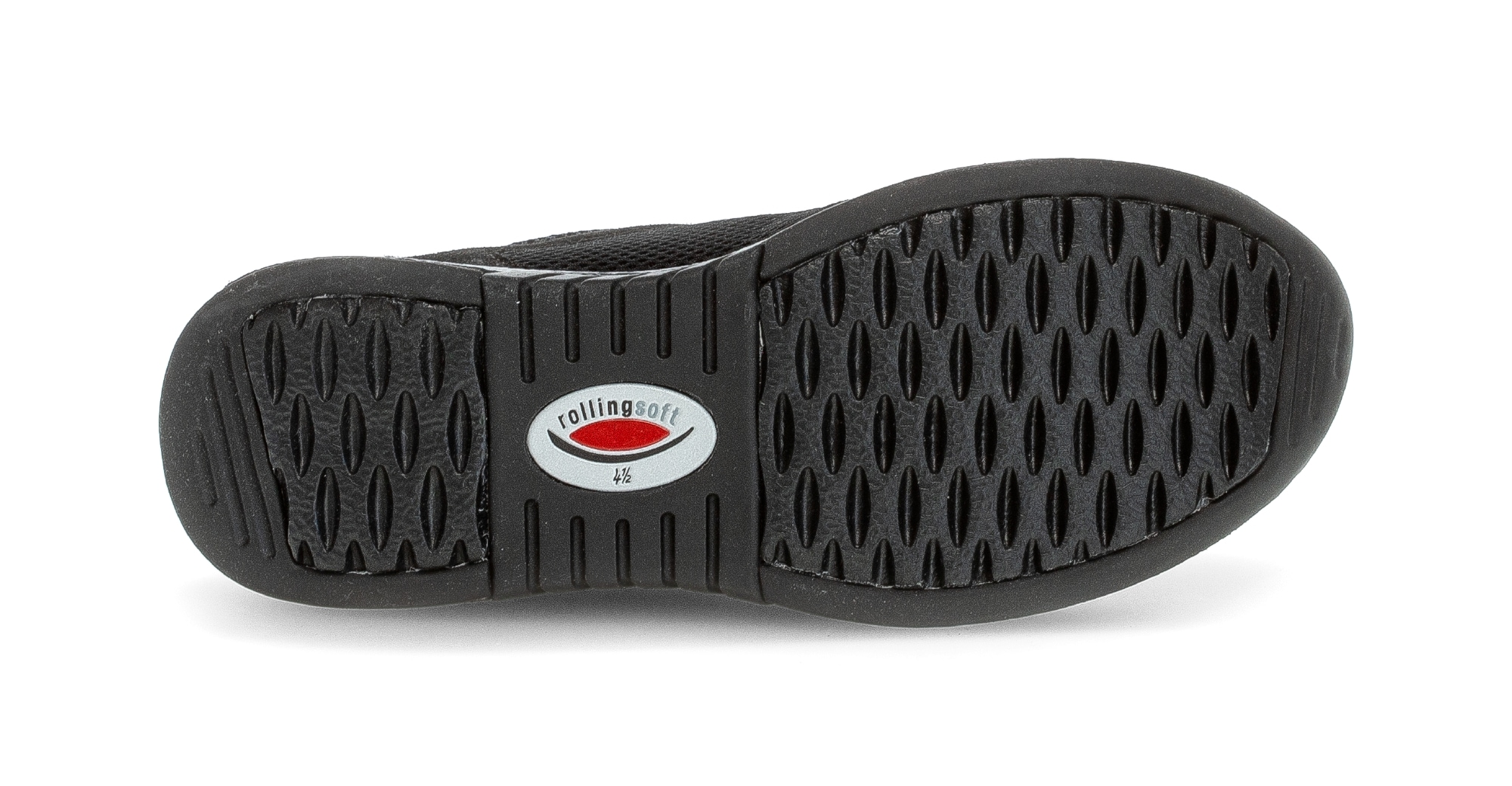 rollingsoft Keilsneaker  , Freizeitschuh, Halbschuh, Schnürschuh mit Logo an der Ferse