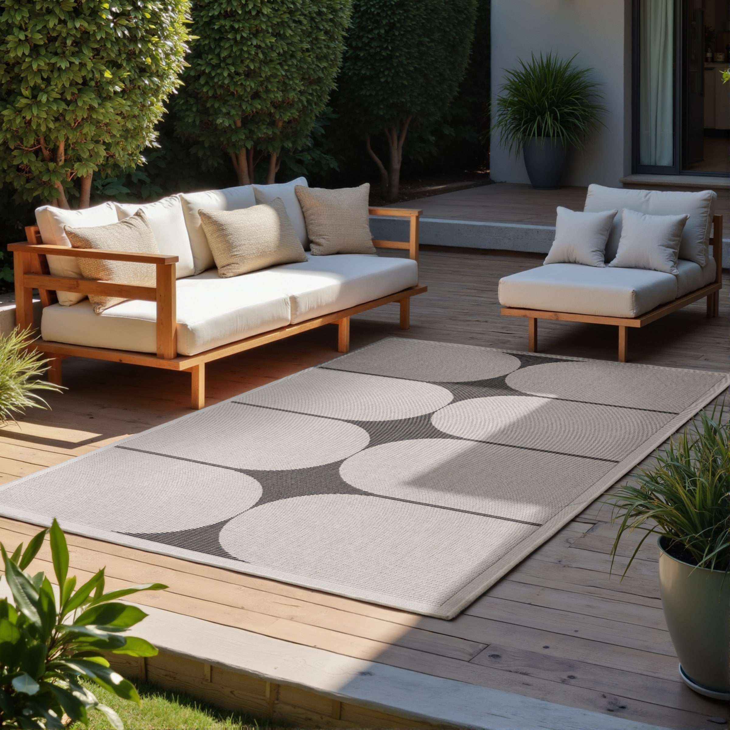HANSE Home Outdoorteppich »Bowen Wendeteppich«, rechteckig, 5 mm Höhe, Läuf günstig online kaufen