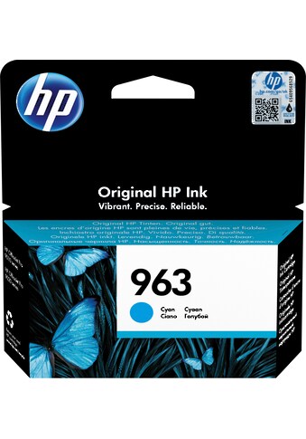 HP Tintenpatrone »hp 963 Original Cyan 1 Stück(e)«, (1 St.) kaufen