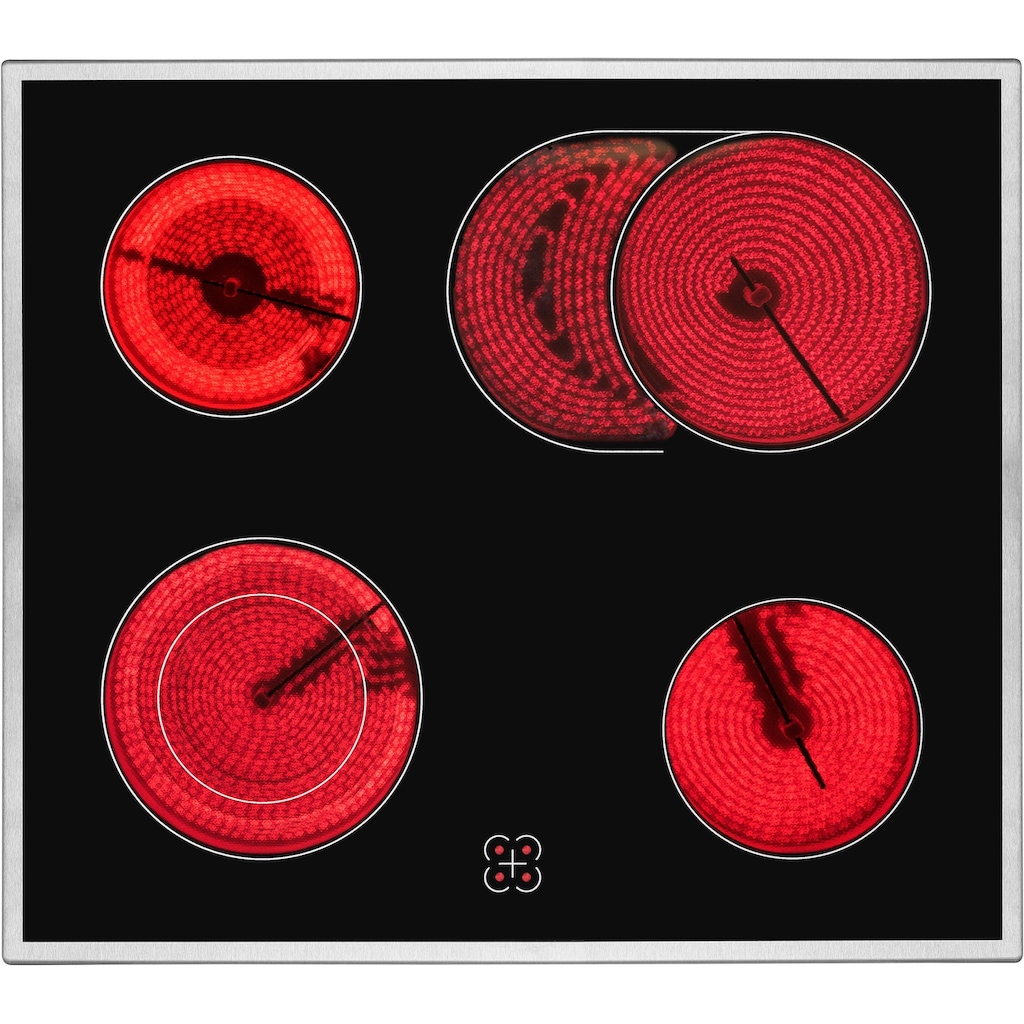 exquisit Elektro-Herd-Set »EHE 157-2 URBZ-Set«, EHE157-2 URBZ