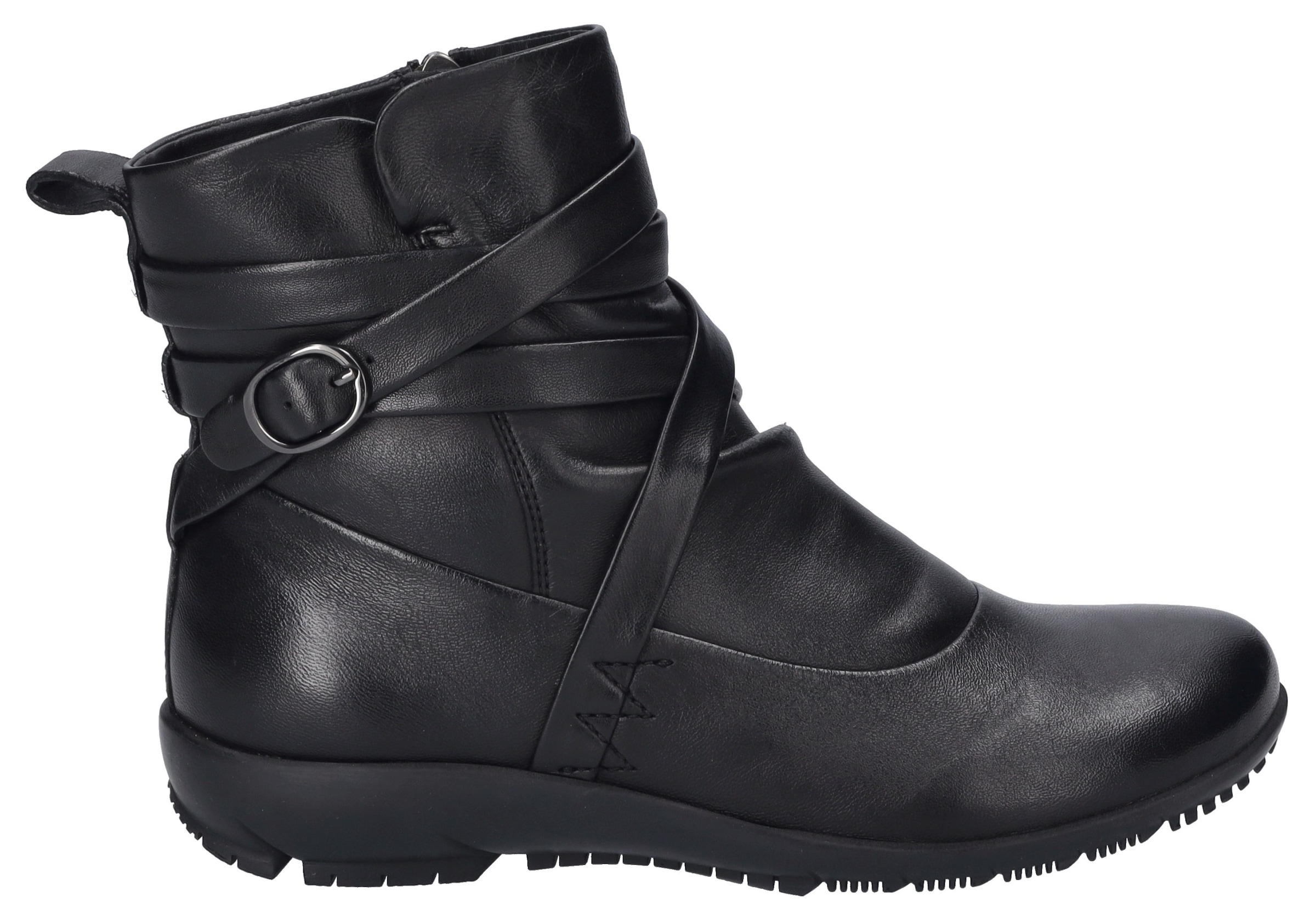 Josef Seibel Stiefelette »Charlotte 11«, Boots, Winterboots, Stiefel mit modischer Raffung