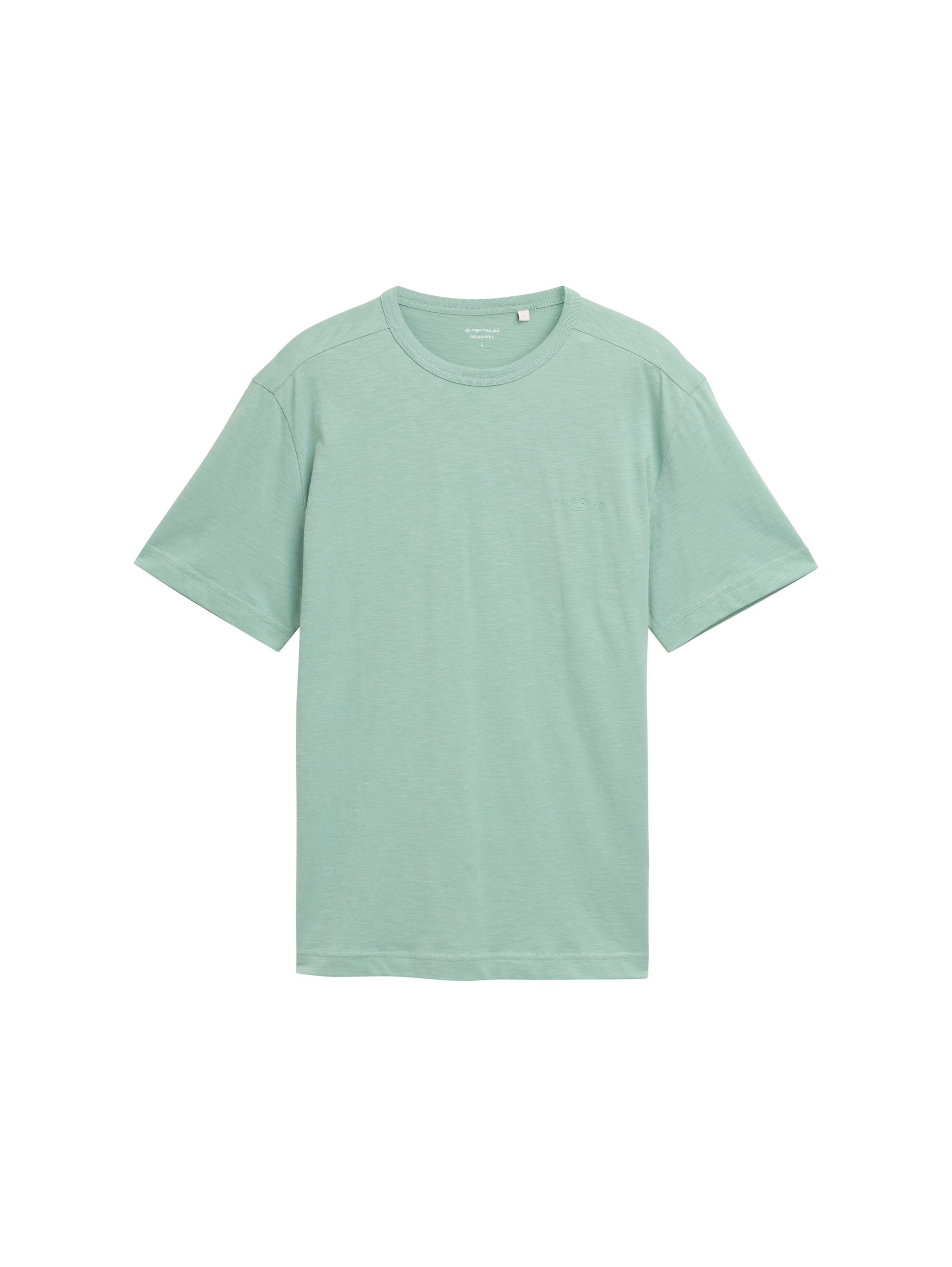 TOM TAILOR T-Shirt mit Logo Stickerei