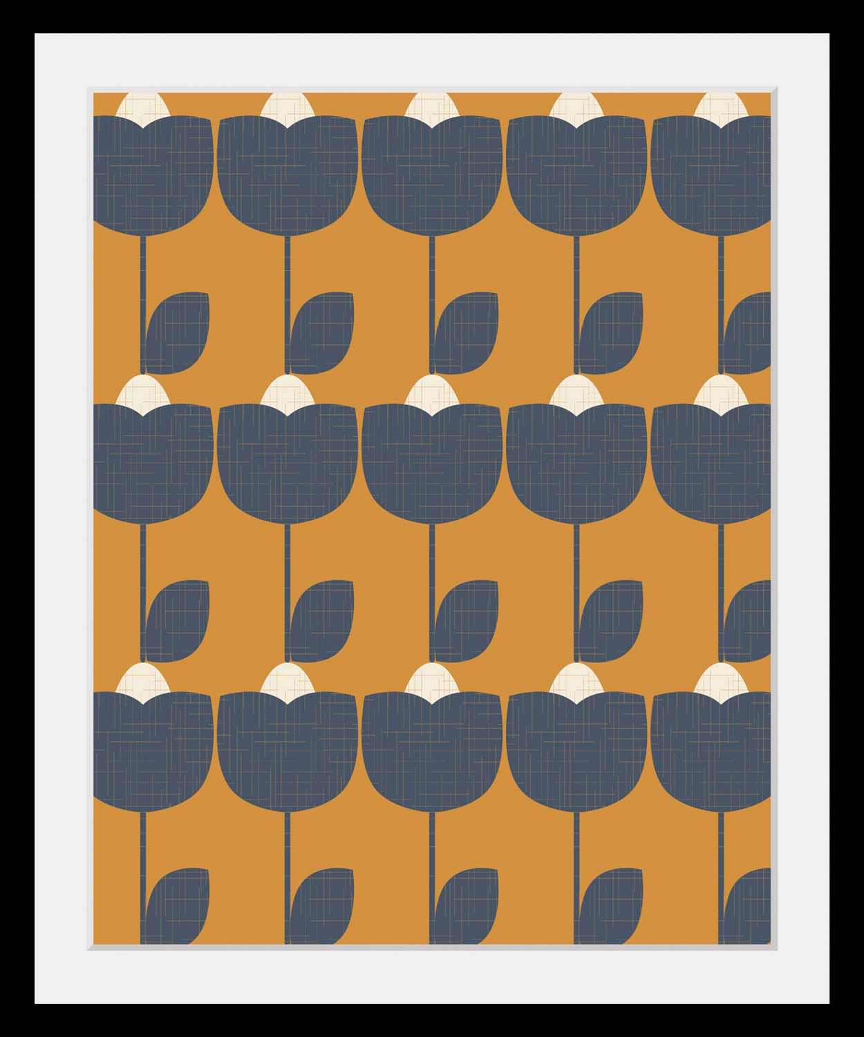 queence Bild »Billie« Abstrakt | Figuren | Kunst | Zeichen 1 Stk. tlg. HD Premium Poster-Druck inkl. Holzrahmen