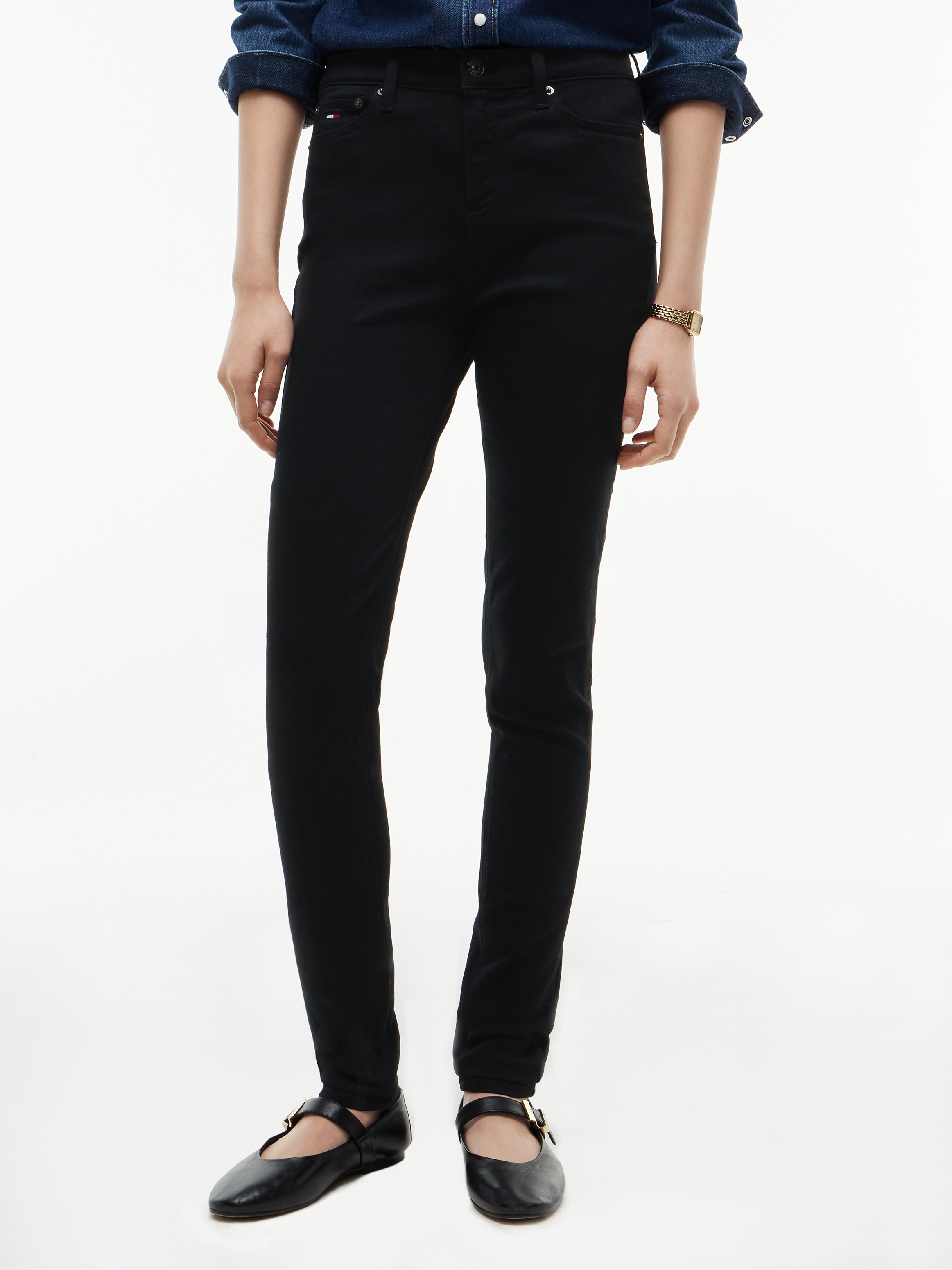 Tommy Jeans Skinny-fit-Jeans »NORA MD SKN« mit Stretchanteil, Mid Rise